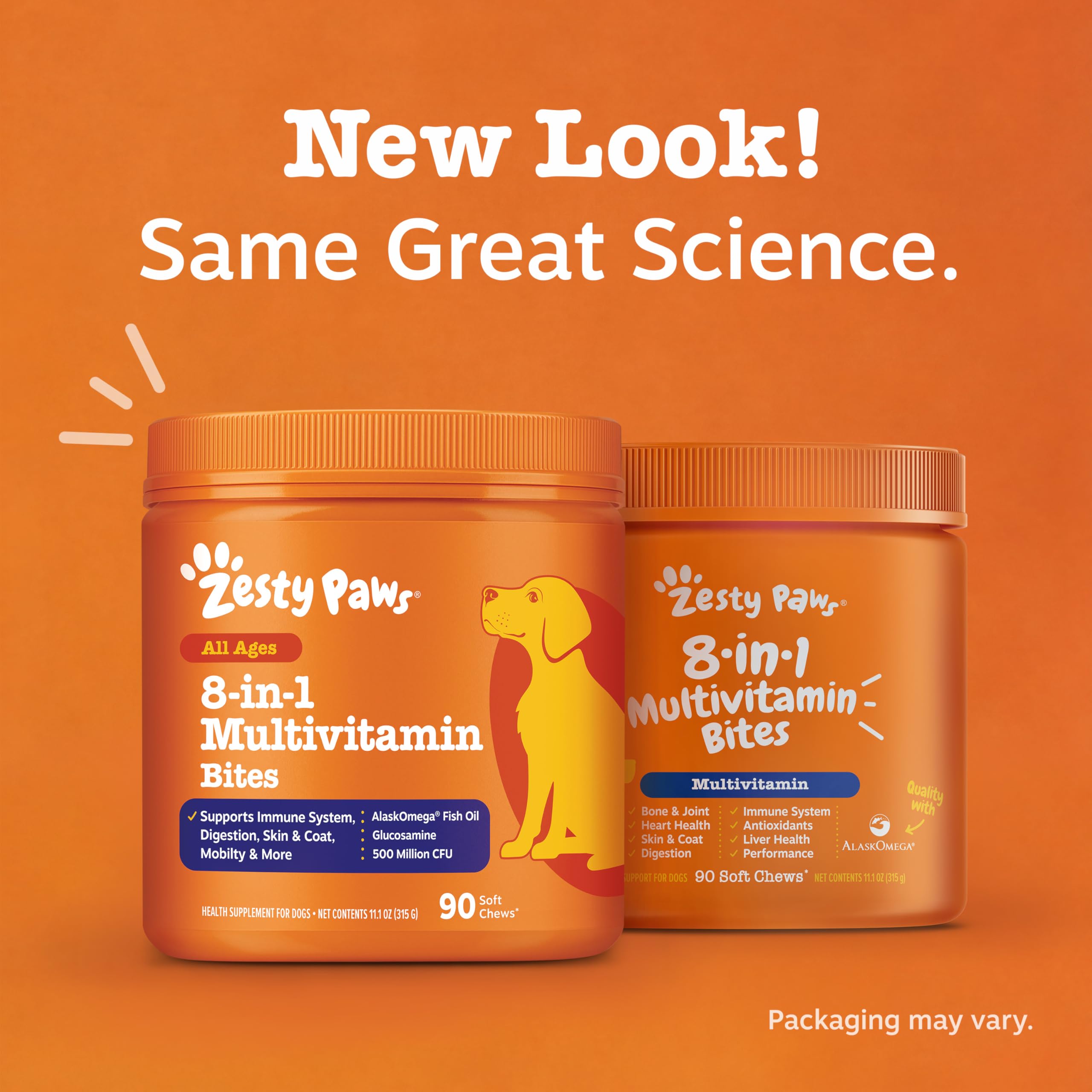 Zesty Paws Dog Multivitamin + Glucosamine for Dogs - Peanut Butter, 90 Ct — Amazon image 5