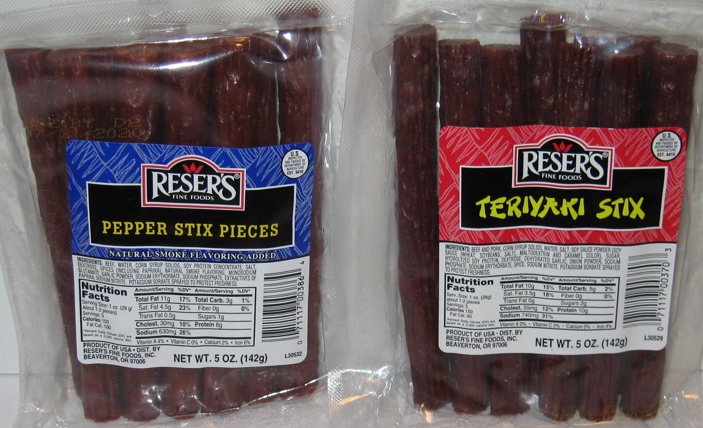 Reser's Meat Snack Sticks 1 each Pepperoni / Teriyaki