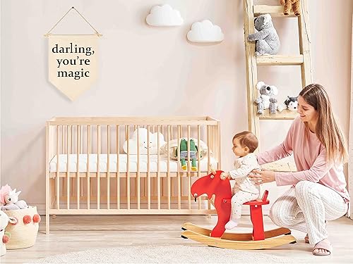 Miniatura 3 de Darling You're Magic - Bandera colgante de lona para pared, regalo para guardería, bebé, niños, niñas, niños, adolescentes, dormitorio, sala de