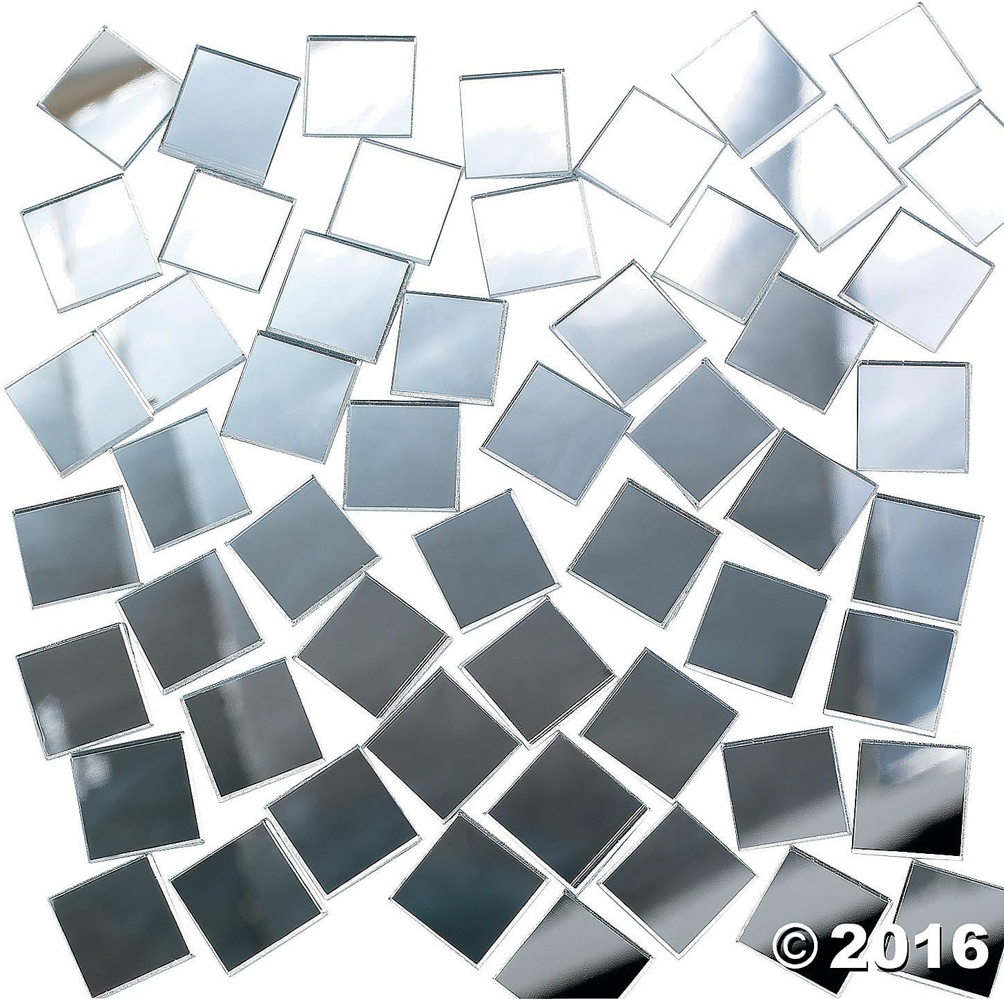 1/2" Marvelous Mirror Tiles - 400 Pieces