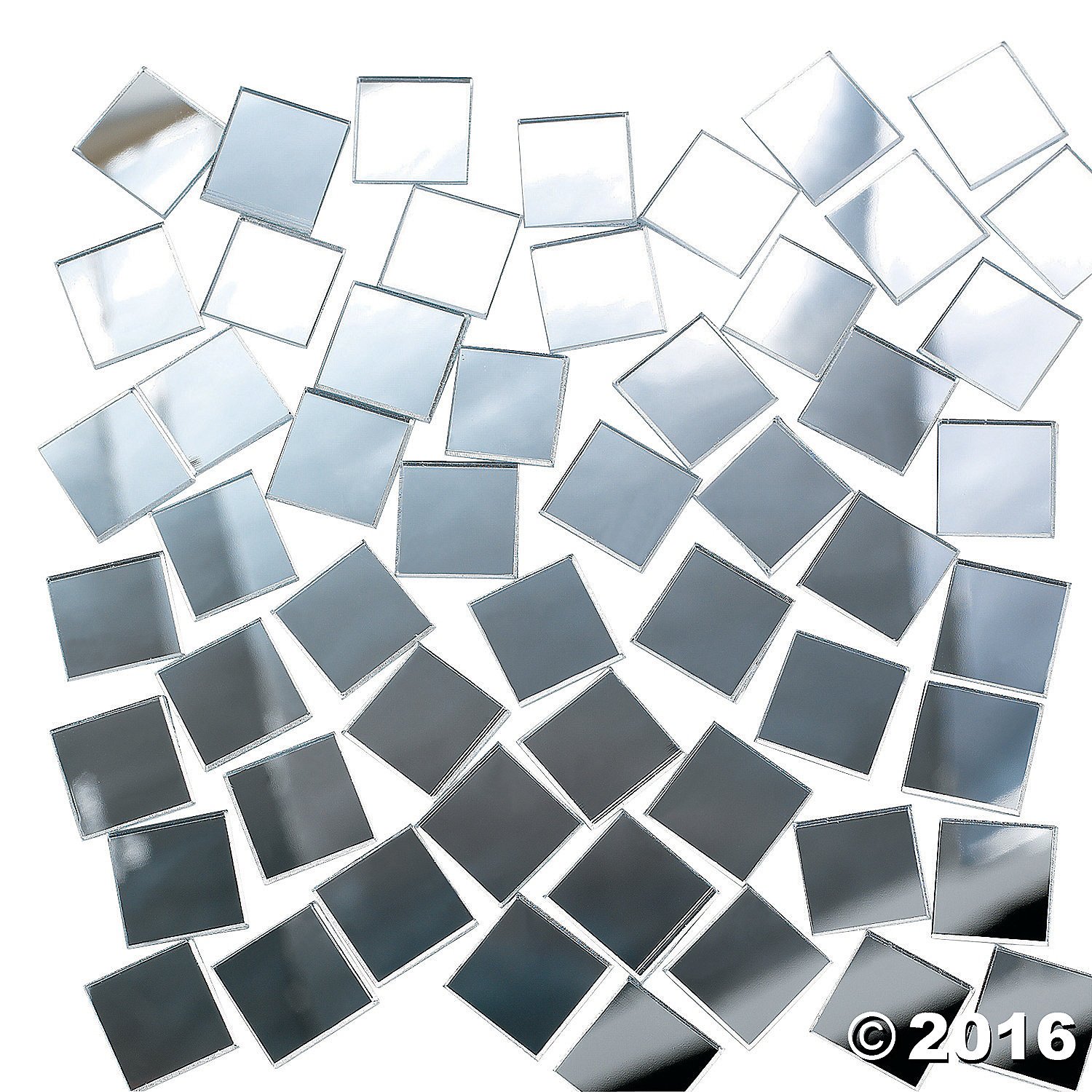 1/2" Marvelous Mirror Tiles - 400 Pieces