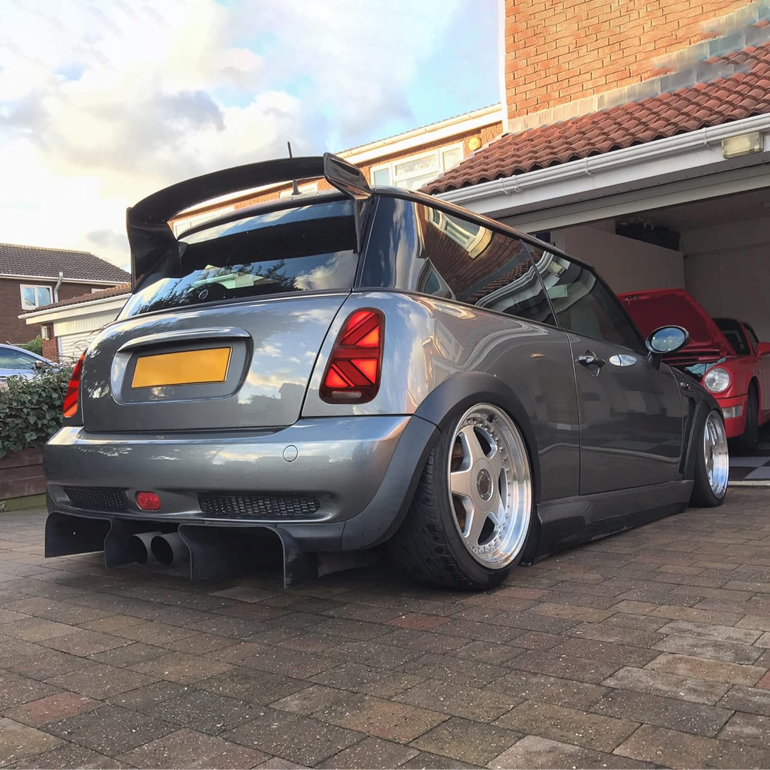 VLAND Luces traseras LED rojas compatibles con BMW Mini Cooper R50 R52 ...