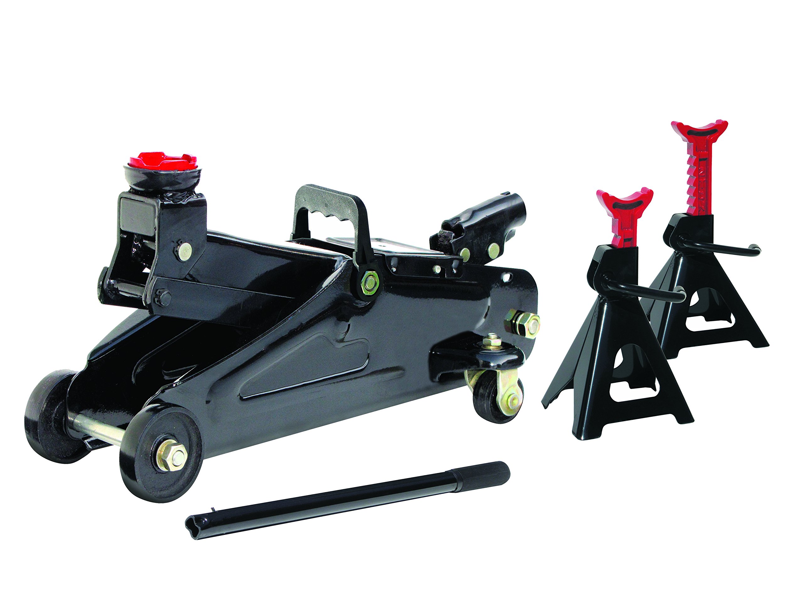 LARINLJJS-2 Floor Jack with Jack Stand - 2 Ton Capacity