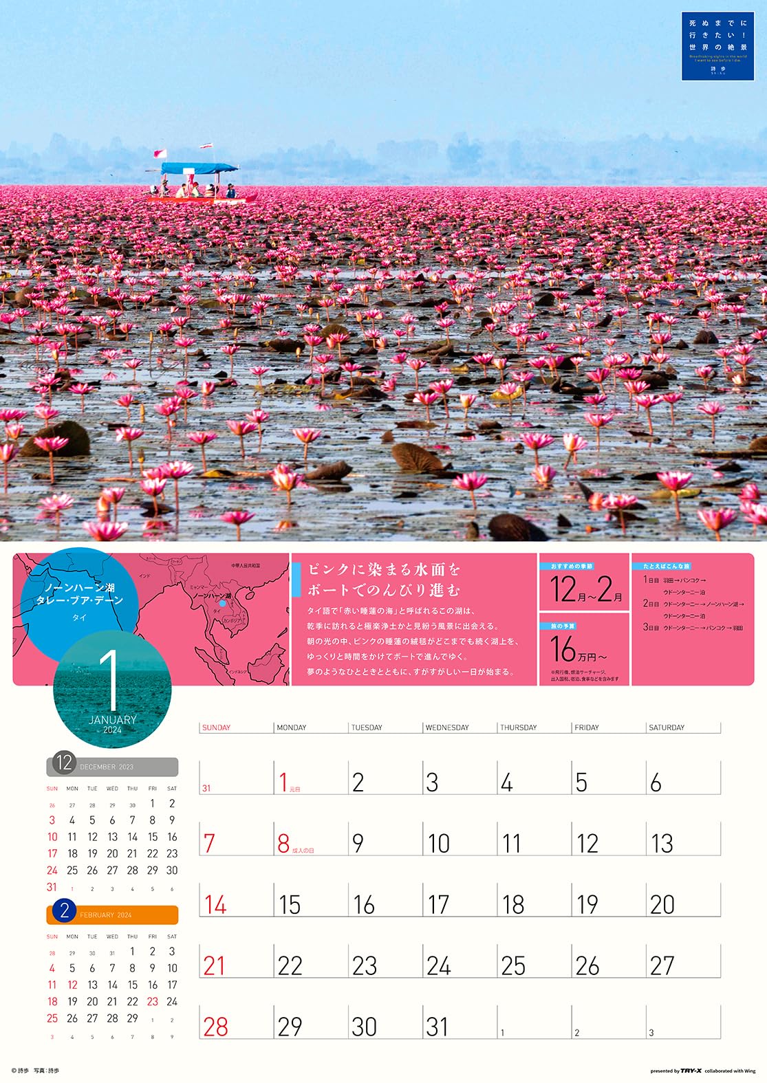 Amazon | トライエックス(TRY-X) 2024年 トライエックス 死ぬまでに