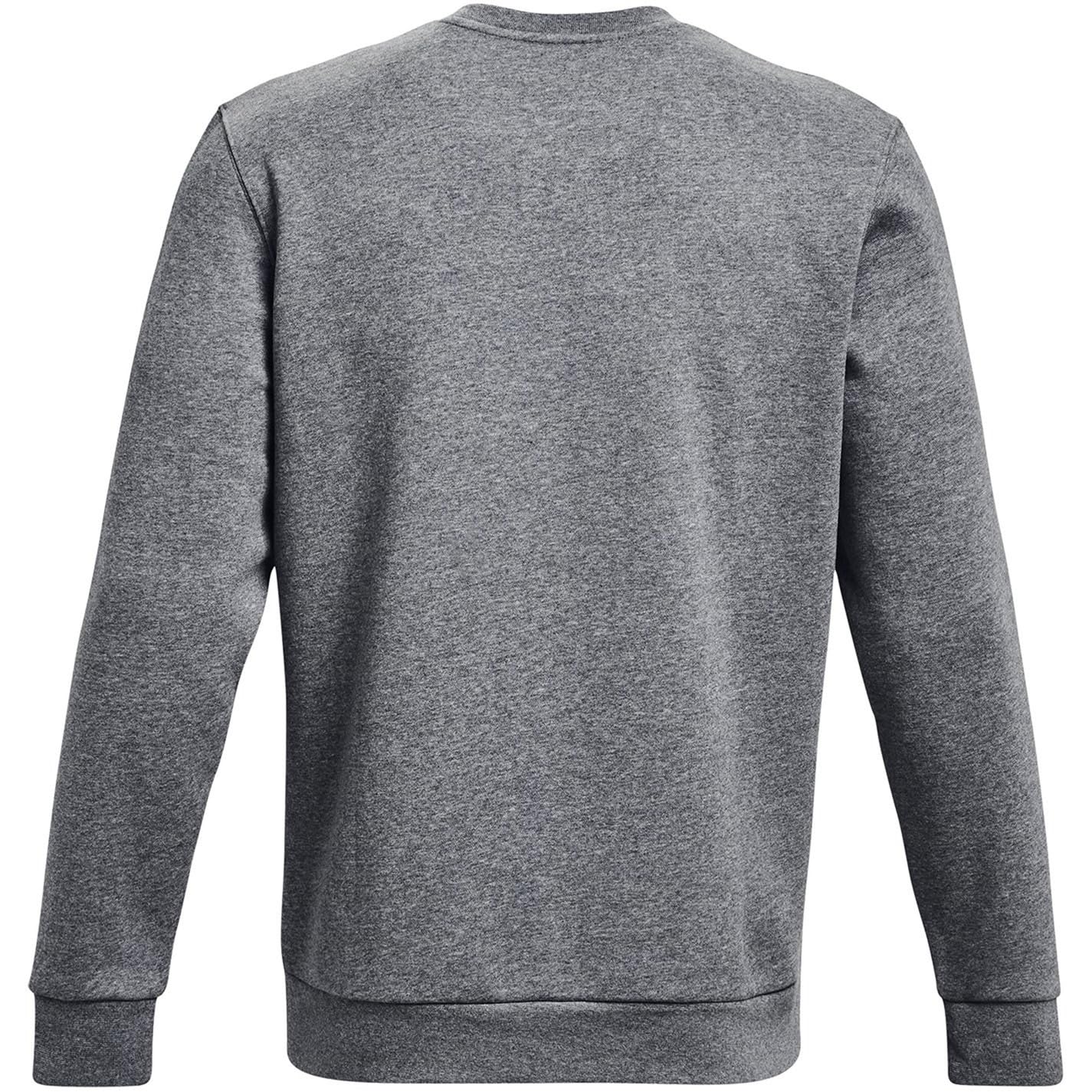 Under Armour Men's UA Essential Fleece Crew Top in Pile Uomo