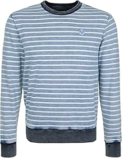 North Sails - Sudadera - Rayas - Manga Larga - para Hombre