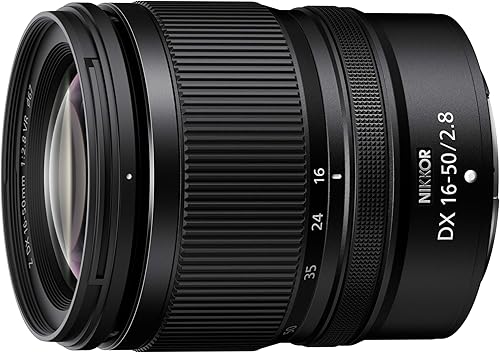Nikon Nikkor Z DX 16-50mm f/2.8 VR (lichtstarkes Objektiv — priekinis vaizdas