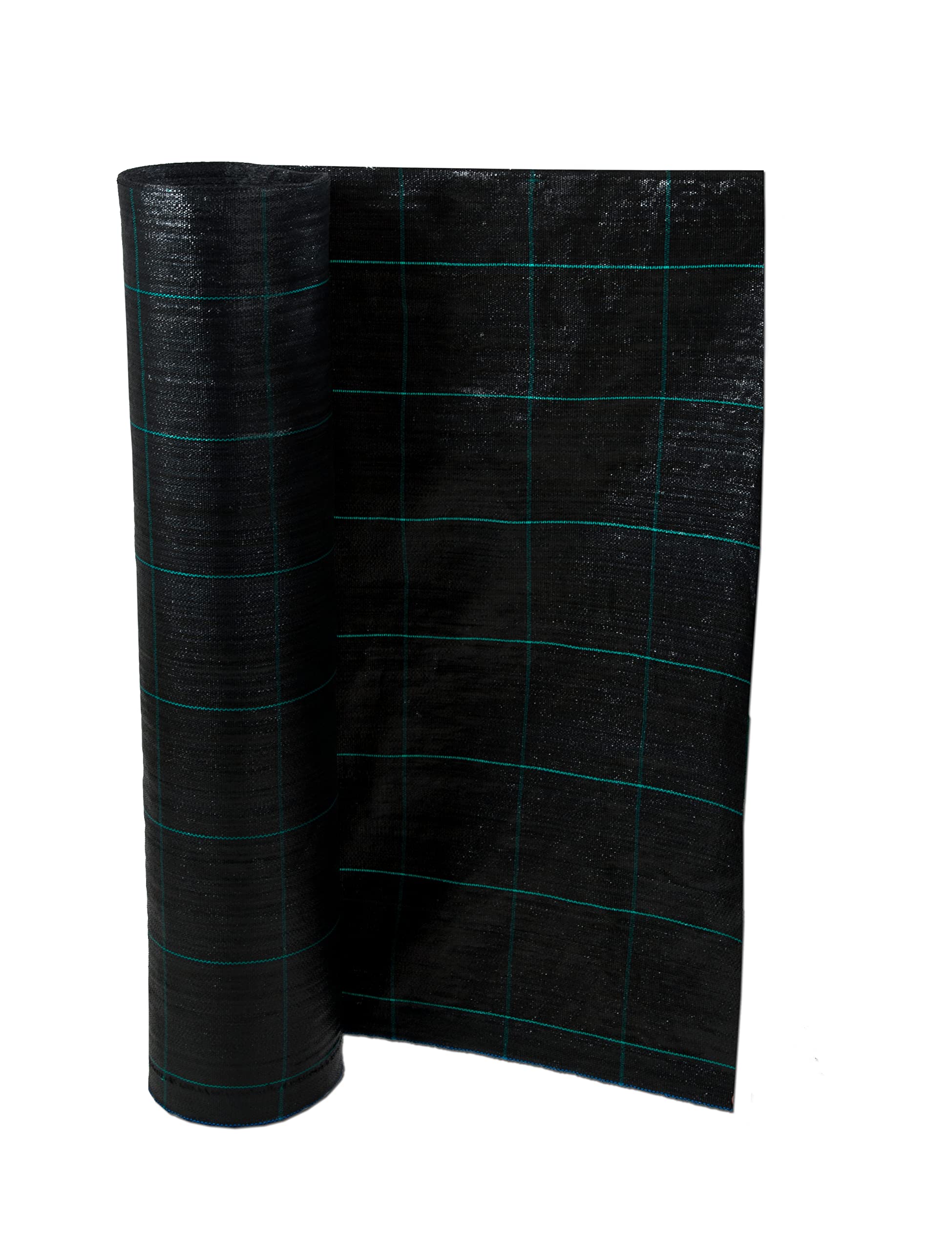 160 m² (50m x 3,2m) Czarna Agrowłóknina Ogrodowa Przeciw Chwastom - Agrotkanina 100g/m² - Wysoka Stabilizacja UV - Mata Ściółkująca Przepuszczająca Wodę