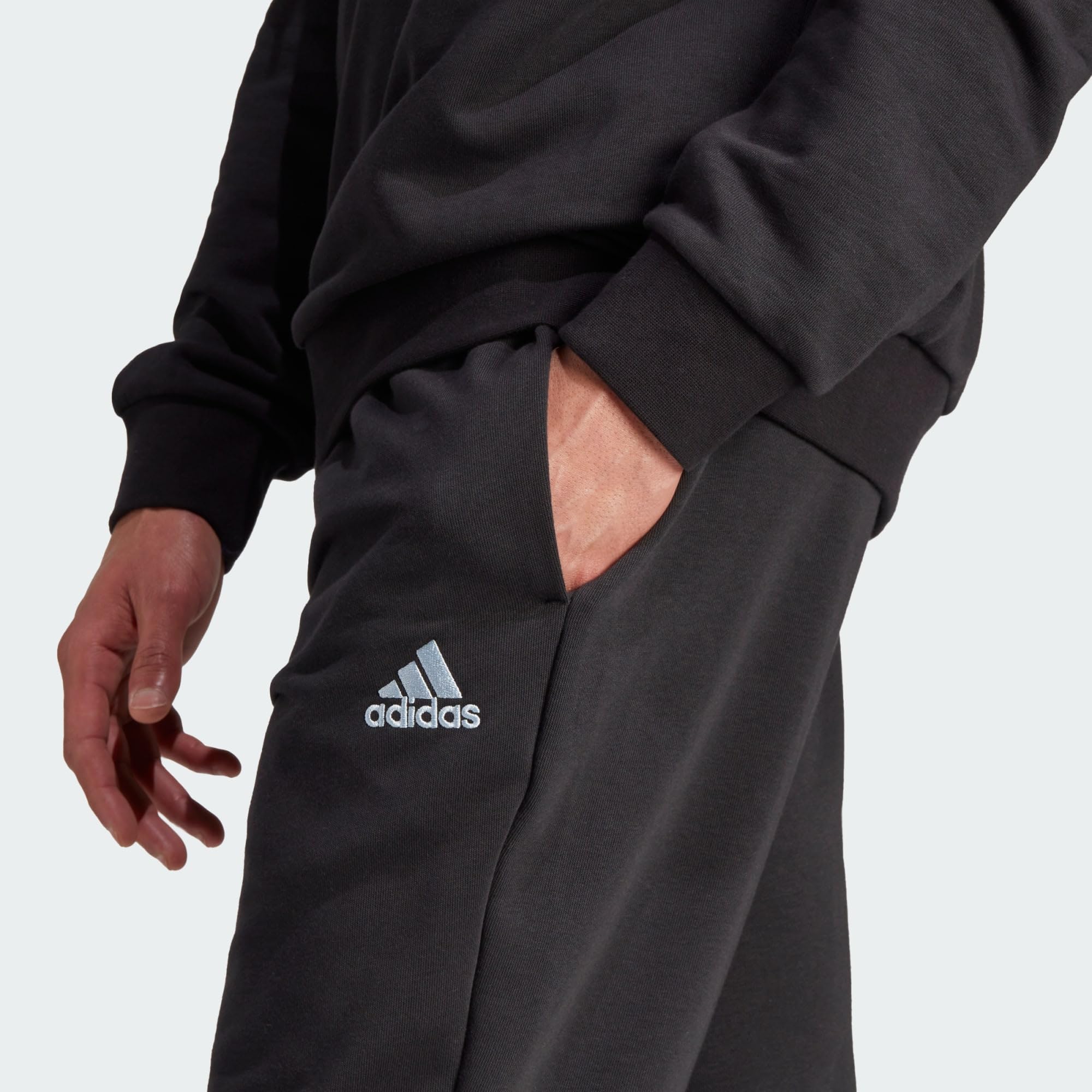 adidas Herren Big Logo Terry Tracksuit Trainingsanzug (1er Pack)