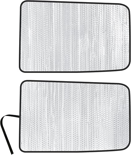 Parasol de 2 fila para asiento trasero de ventana lateral, ajuste personalizado para Dodge RAM 1500 2019 2020 2021 2022 2023 - Crew Cab - Mega Cab -