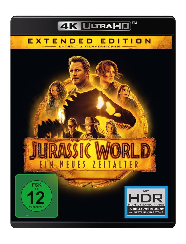 Amazon.com: Jurassic World: Ein neues Zeitalter: 4K Ultra HD