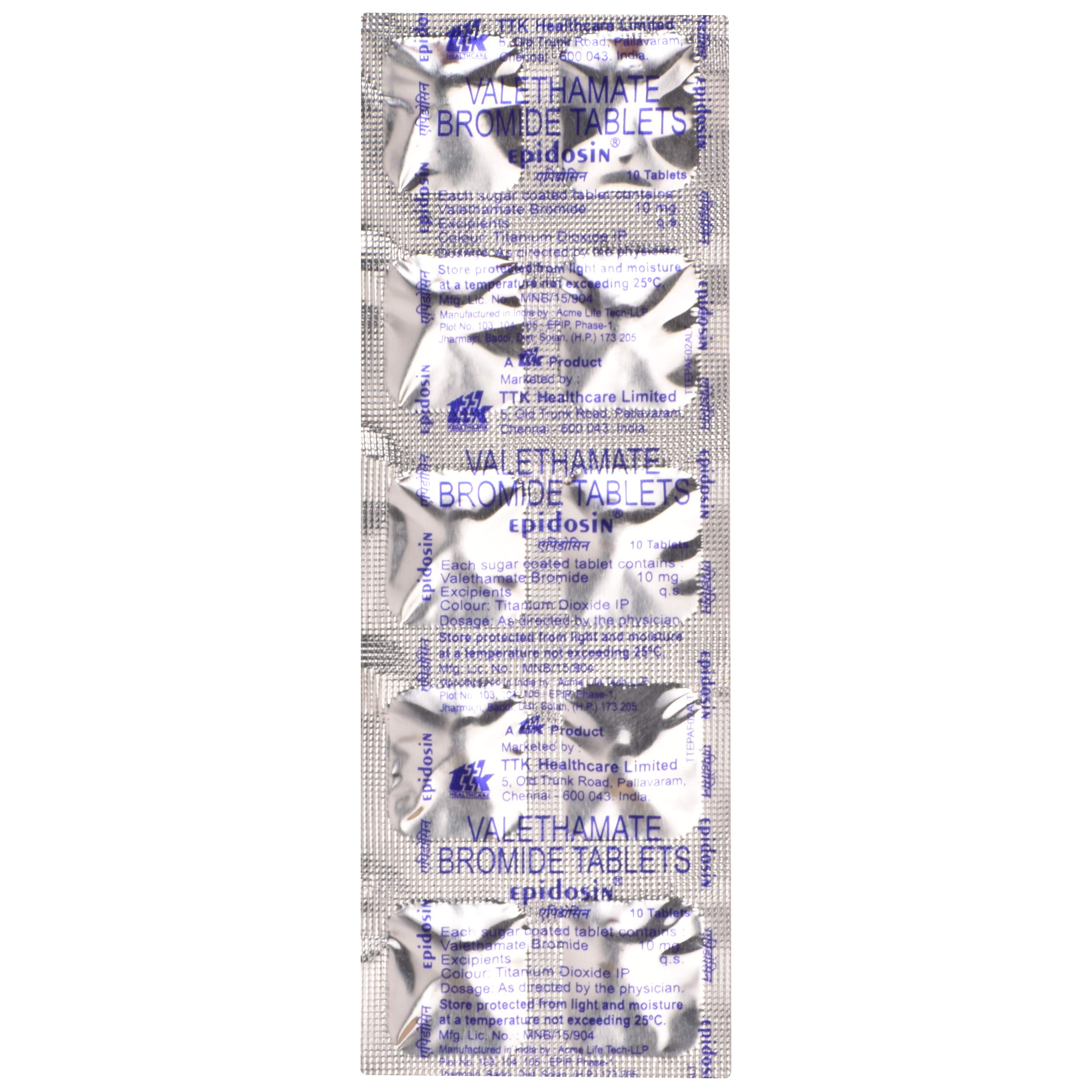 Epidosin - Strip Pack of 10 Tablets