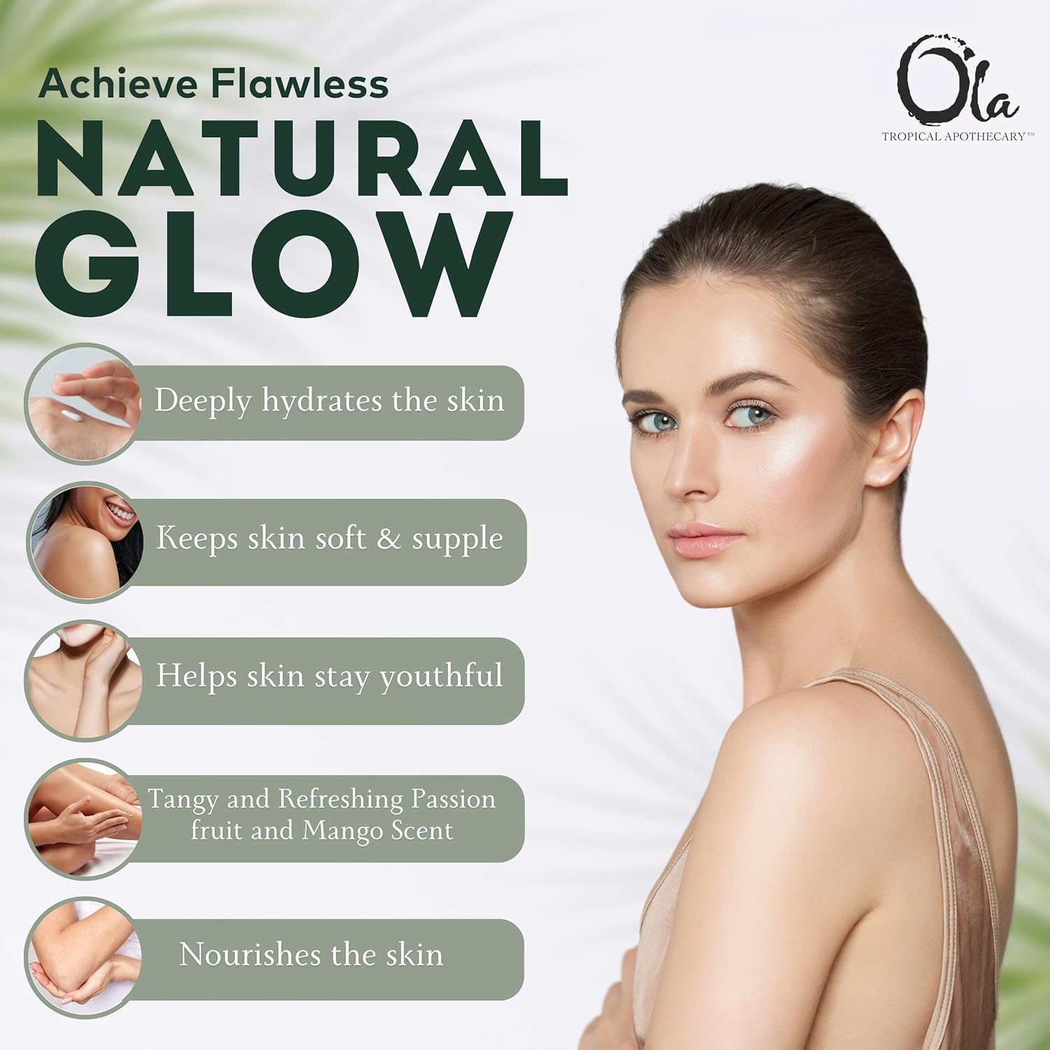 Passion Fruit Body Butter – Moisturizing with Pure Coconut Oil and Hawaiian Plant Extracts - Ideal for Dry Skin - 5.6oz