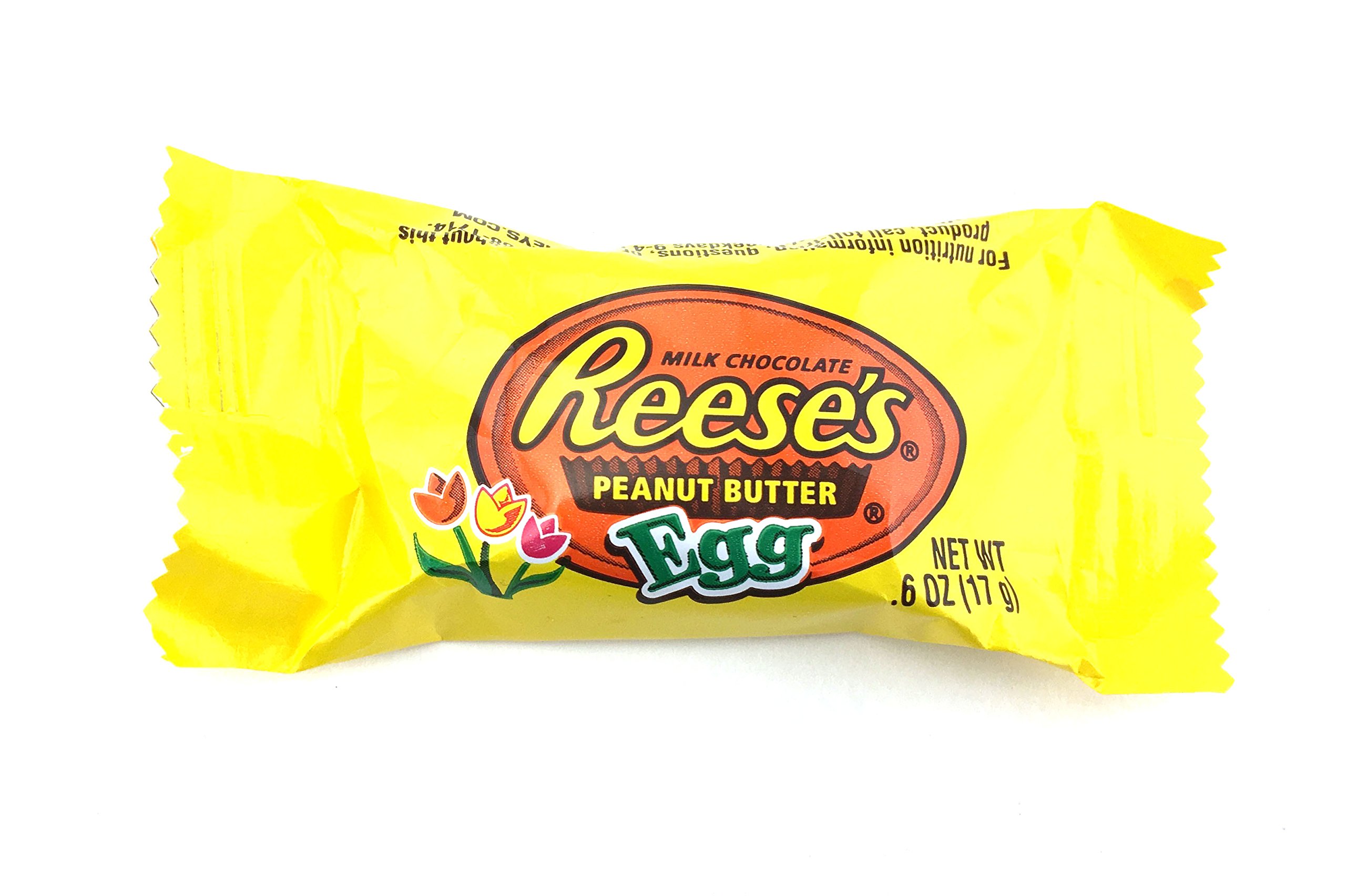 Reese's Peanut Butter Cup Eggs Easter Candy, Snack Size .6 Ounce (Pack
