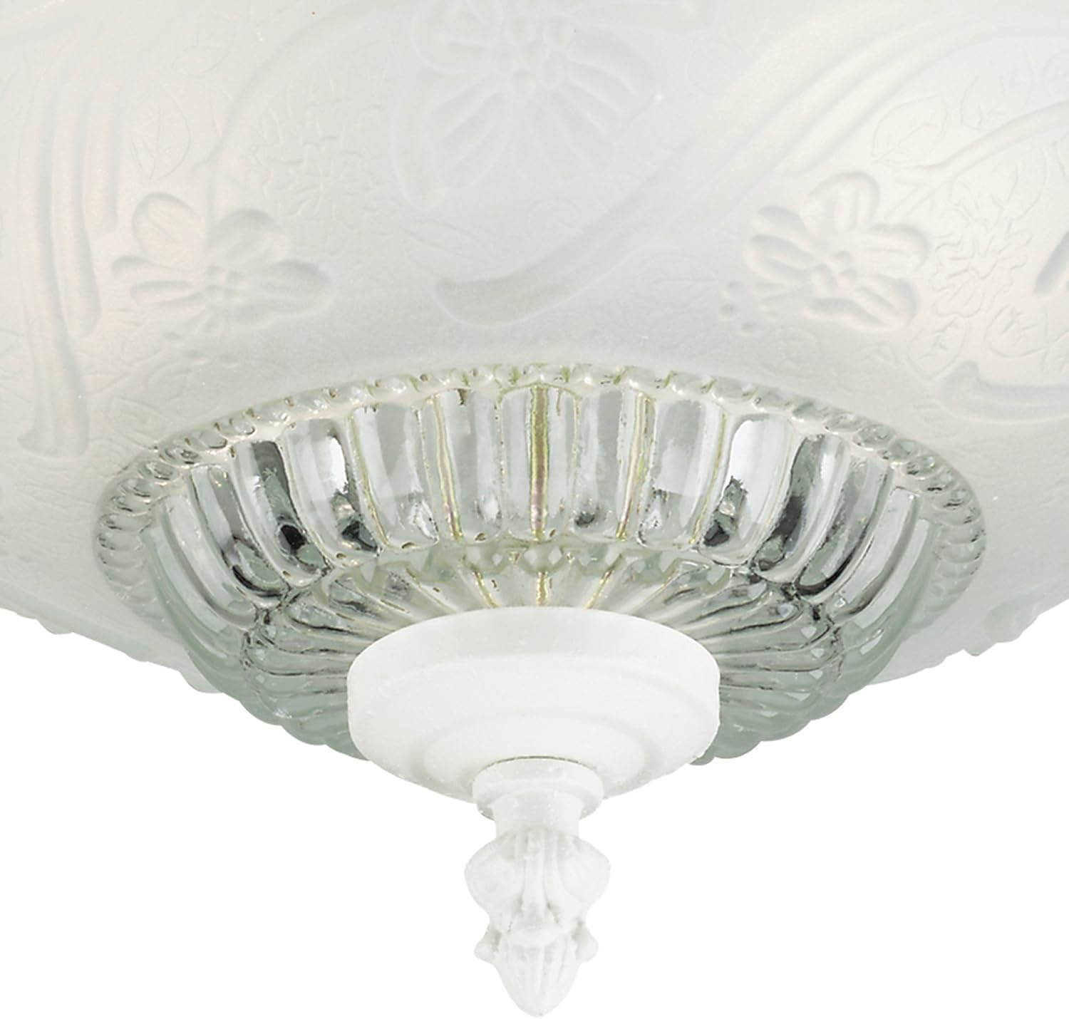 Westinghouse 2-Light Ceiling Fixture, White - 66162