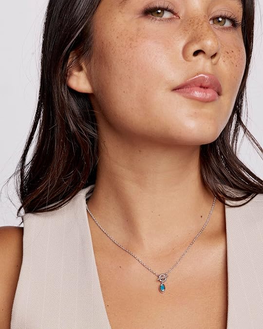 Kendra Scott Mini Elisa Toggle Short Pendant Necklace, Fashion Jewelry for Women