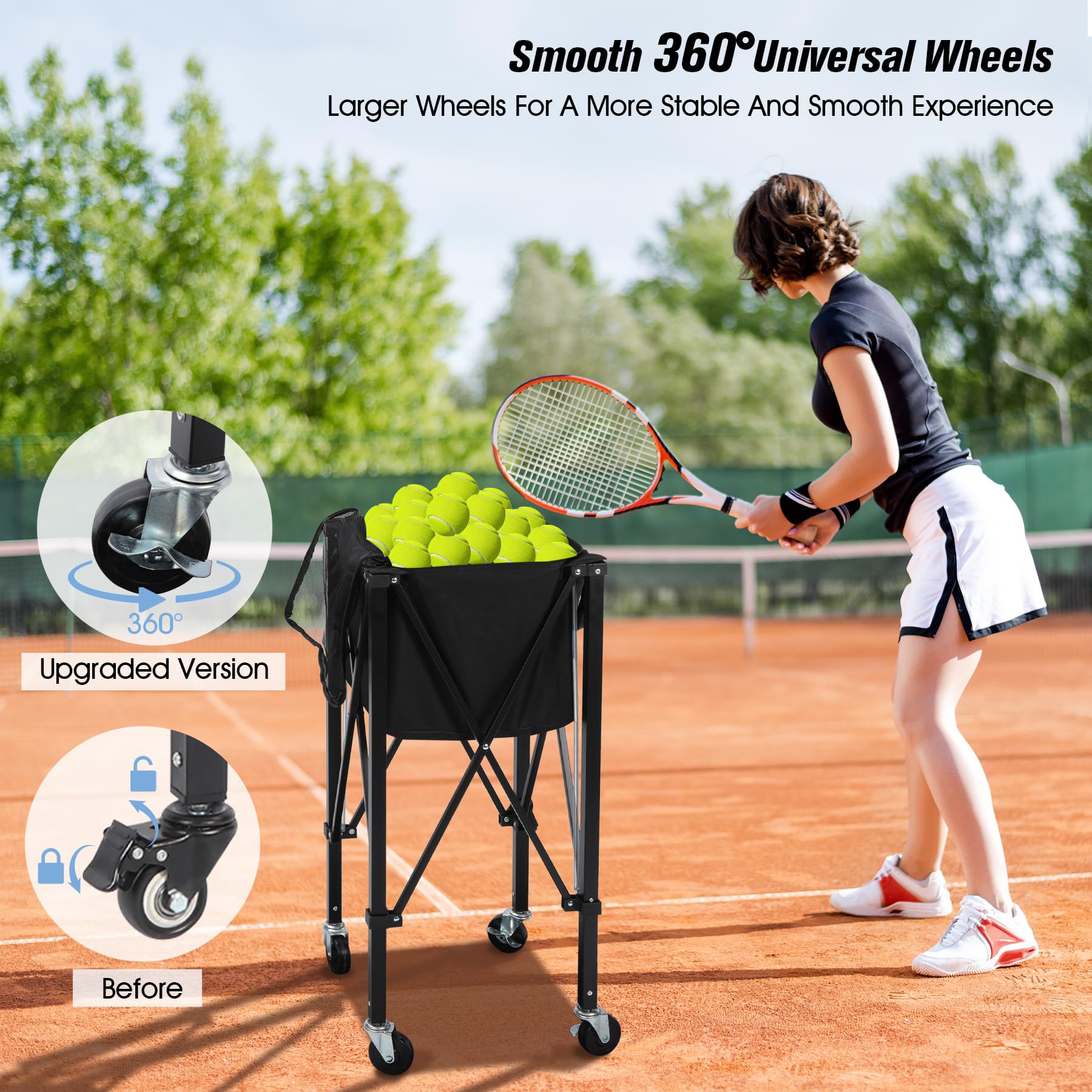 Balles de tennis portables Hopper
