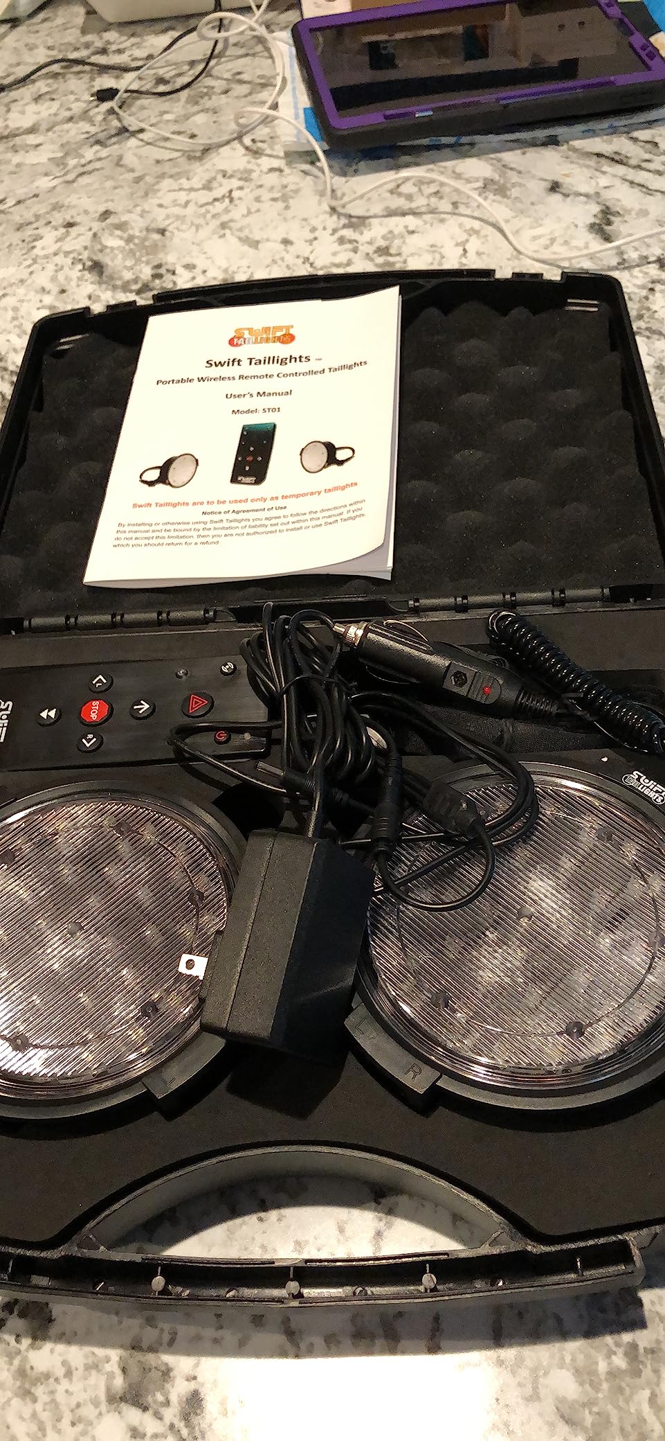 Amazon.com: Swift Taillights ST01 - Portable Wireless Remote Controlled ...