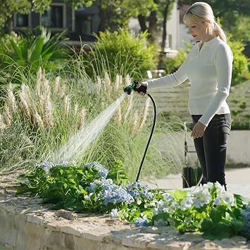Pedal Hose Reel Cart with 82 ft of 1/2 Hose, Portable Water Hose Reel with Wheels, Garden Mobile Tools for Outside, Garden, Yard, Lawn