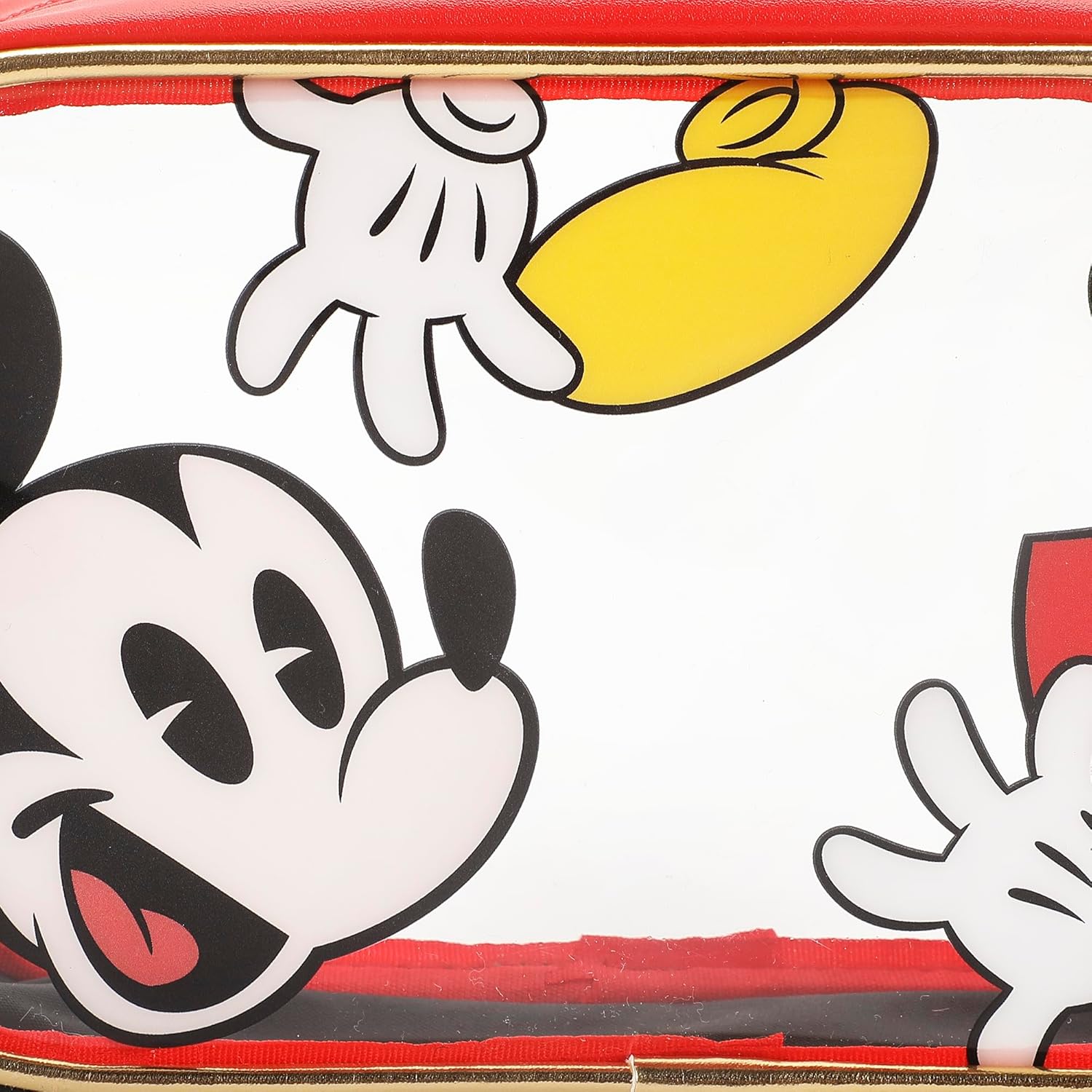 Bioworld Mickey Mouse Classic Women's Novelty Cosmetic Bag (Set of 3)