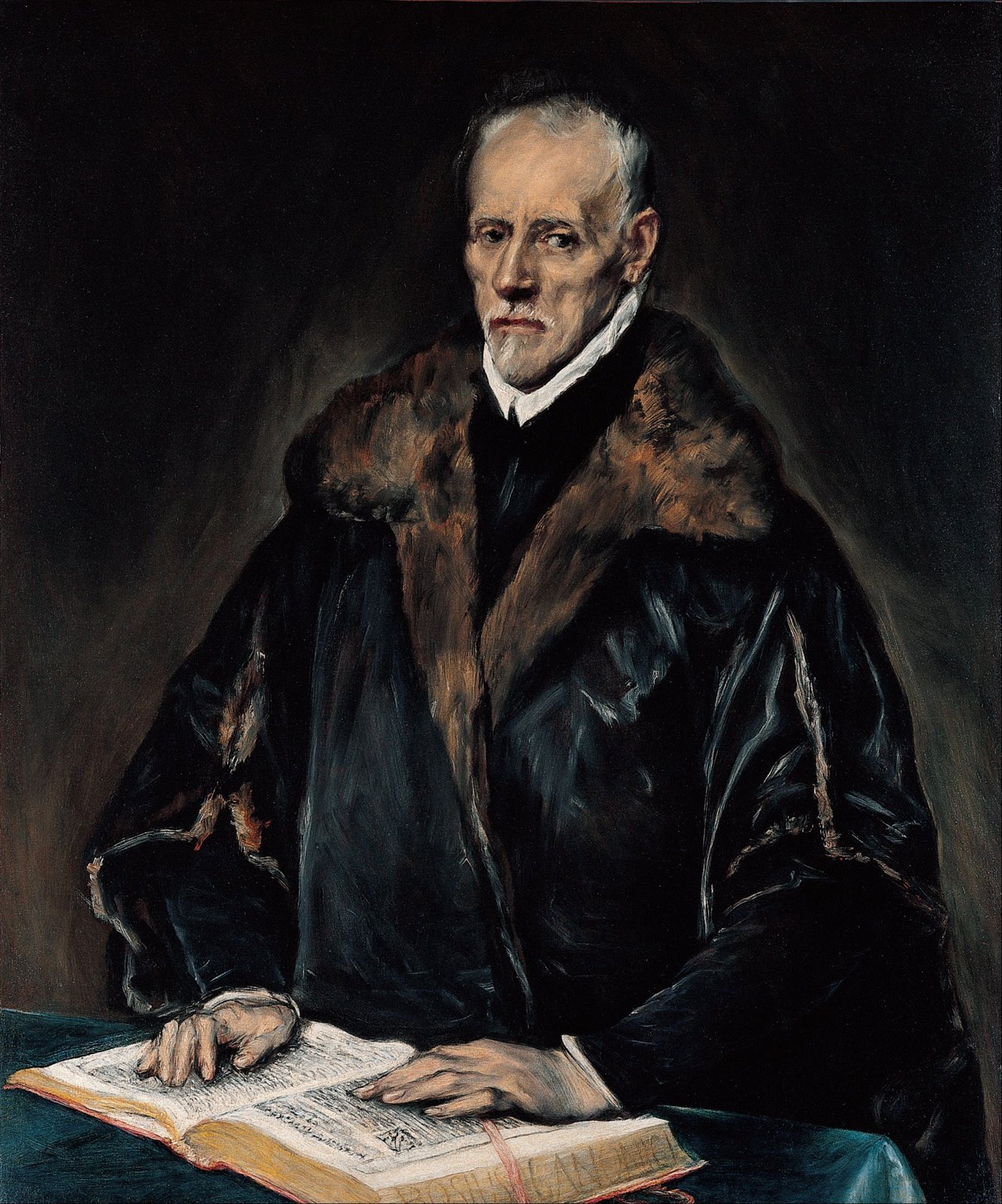 Cuadro El Greco de Dr Francisco De Pisa, decoración clásica con marco marrón para tu salón