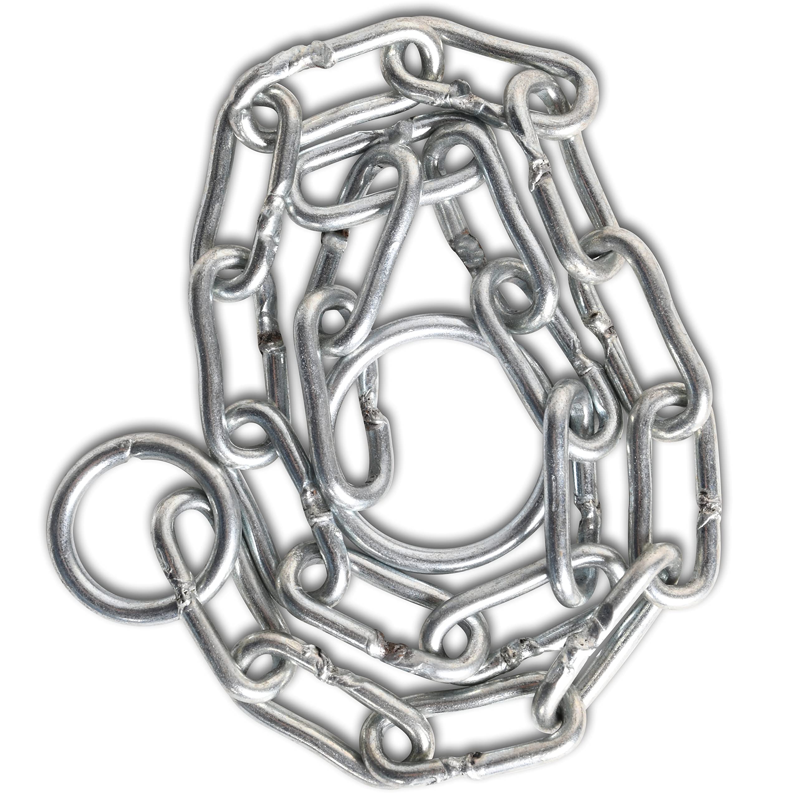 Round Metal Iron Metal Chain Lock Silver Thin Chain Desertcart