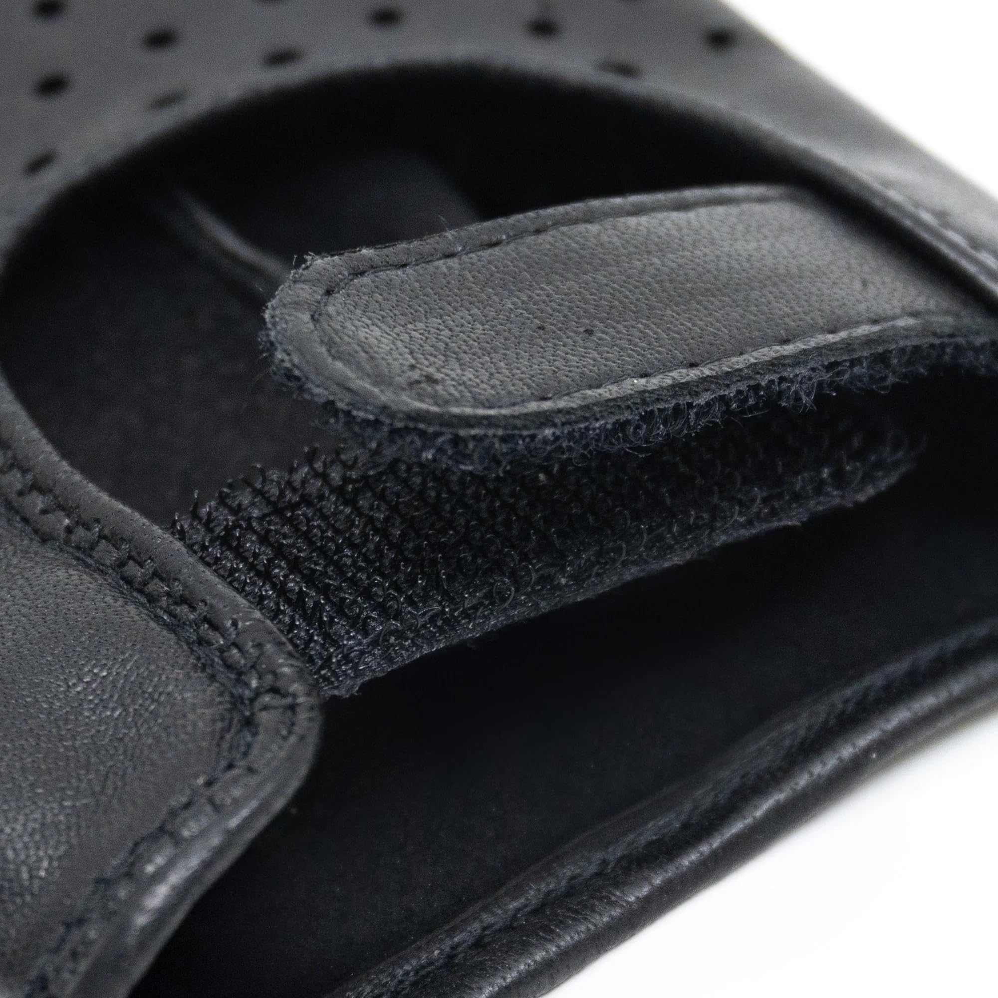 GLOVE STORY Herren-Fahrhandschuhe ohne Finger aus Lammleder Schwarz Ungefüttert | Bewegungsfreiheit & Schlanker Stil | Leichtes Accessoire für Taktile Präzision & Retro-Eleganz