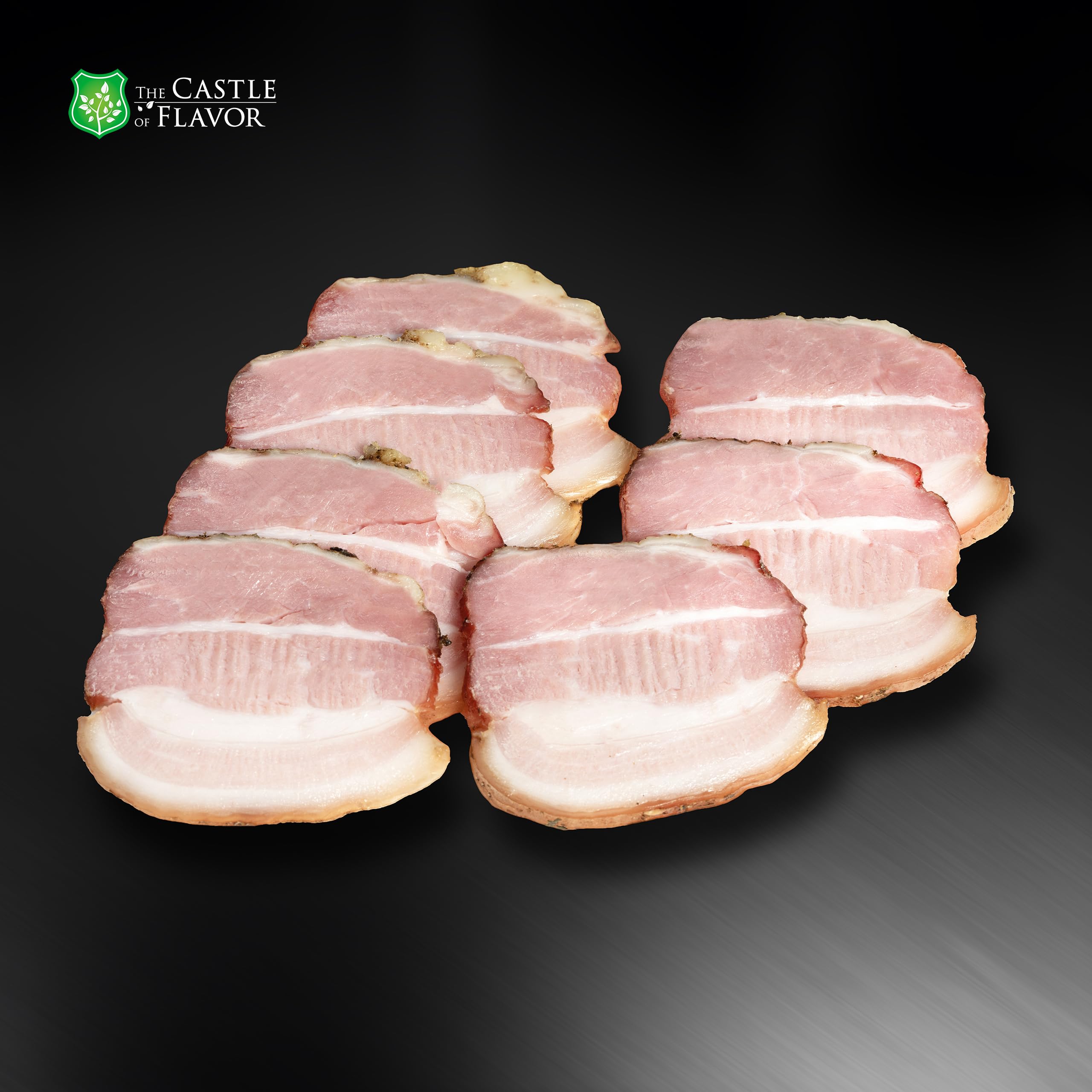 Geräucherter Speck – traditionell geräuchert und mit Kräutern verfeinert- Wurstwaren 400g - Trockenwurst - Rohwurst - Dauerwurst am Stück - Trockenfleisch - getrocknete Wurst Snack
