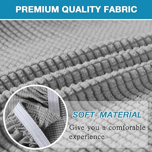 Miniatura 4 de Flamingo P Juego de 4 fundas elásticas para taburetes de bar y mostrador de pub, funda para silla de comedor, cafetería, muebles, silla, protectores