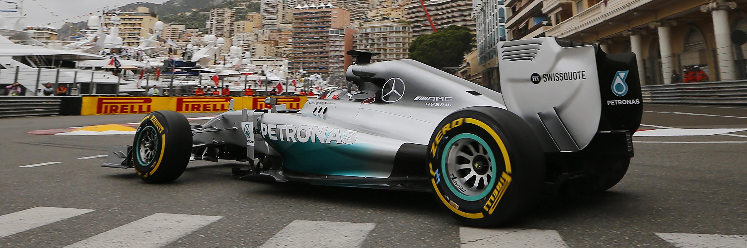 Lewis Hamilton Formula One F1 Large Poster Race Car 2014 Mercedes # 44 Petronas