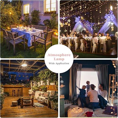 Miniatura 7 de VIPMOON Guirnalda de luces LED de rosas para el día de San Valentín, 6.6 pies, luz romántica de rosas, 20 luces LED que funcionan con pilas para