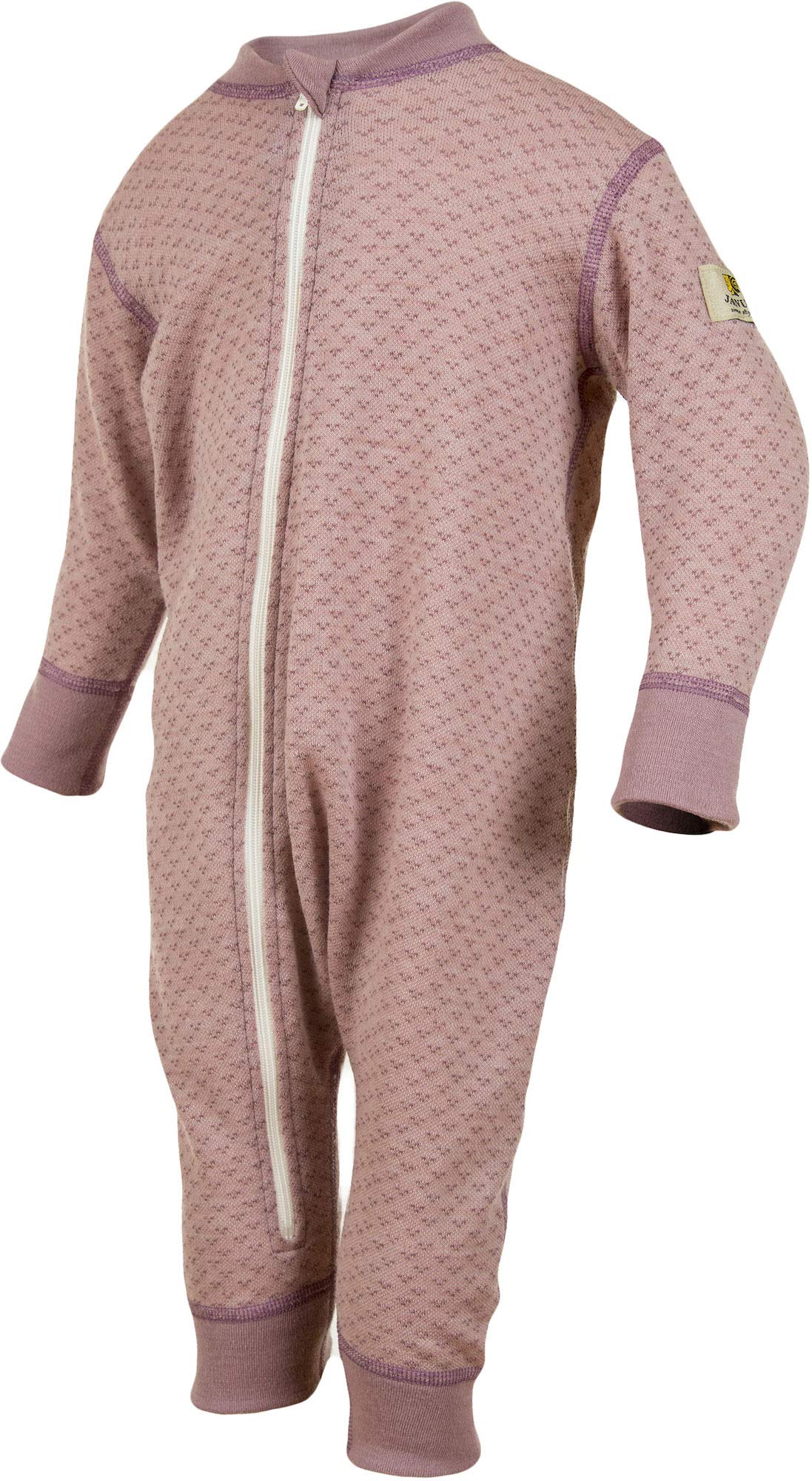 Janus Merino Wool Baby Playsuit Overall. Machine Washable. Made in Norway.