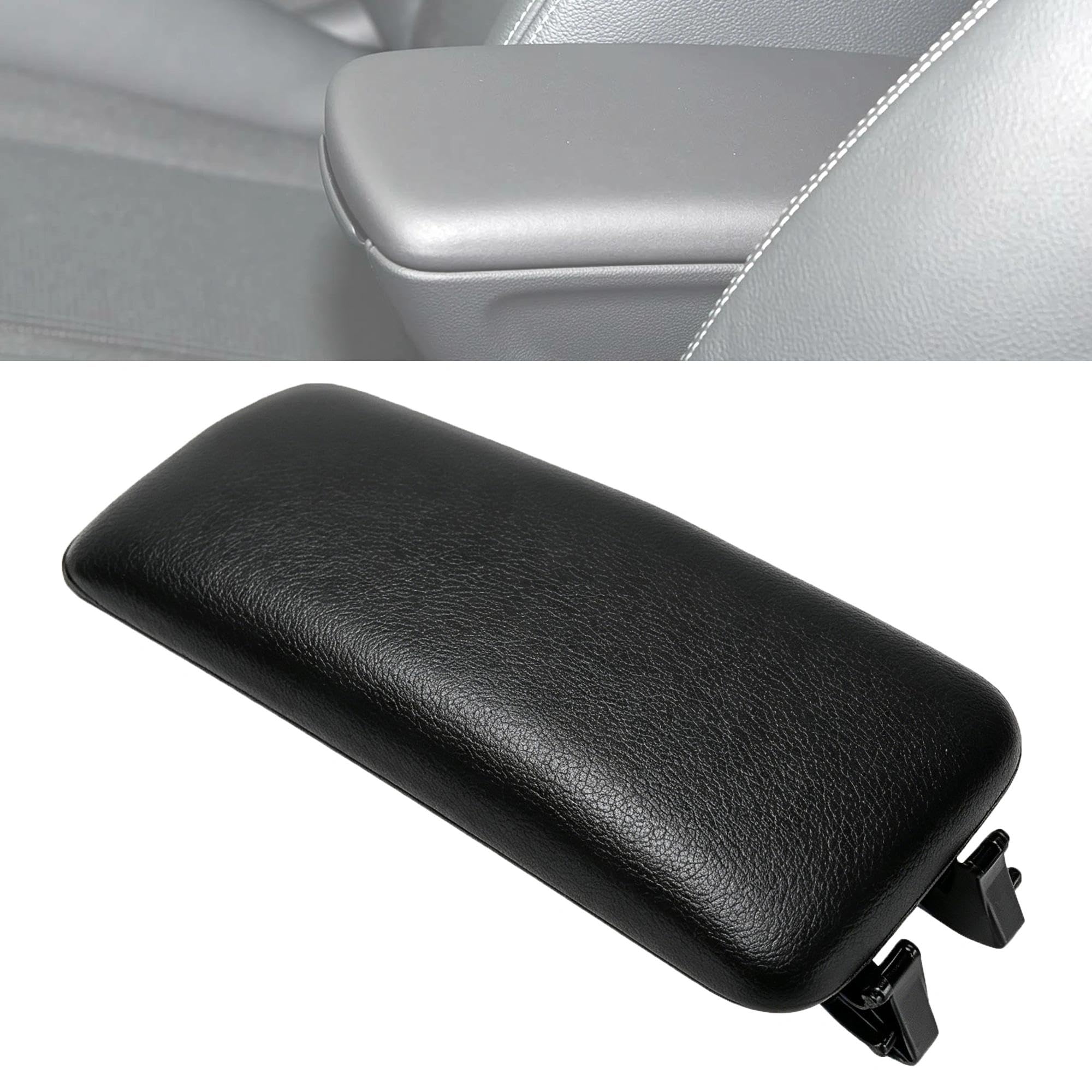 Heart Horse A1 Couvercle d'accoudoir de console centrale, OEM 8X0864245B Accoudoir de voiture en similicuir PU, Remplacement Housse pour accoudoir compatible avec A1 8X1 2012-2018
