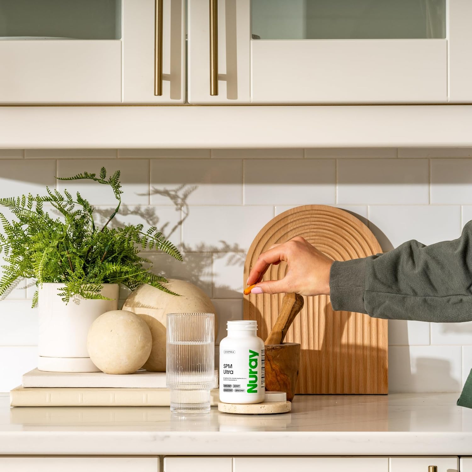 Nuray Pro-Resolving Mediators (SPM's) with Omega 3, Cod Liver Oil for Digestive Health & Immune Support, DHA, EPA, DPA, Gluten- Free, 60 Vegetarian Softgels - Image 5