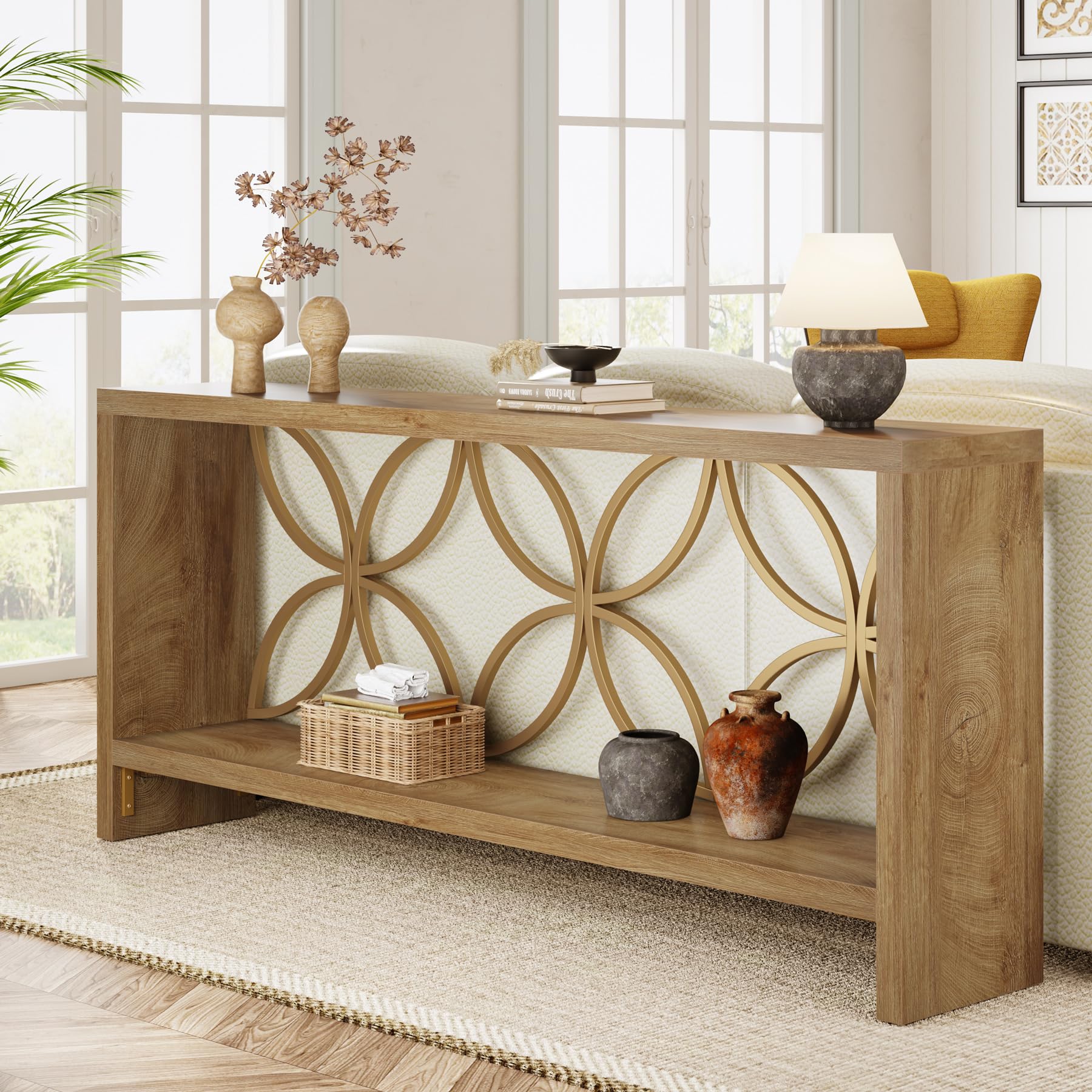Tribesigns 70.9-Inch Narrow Sofa Table