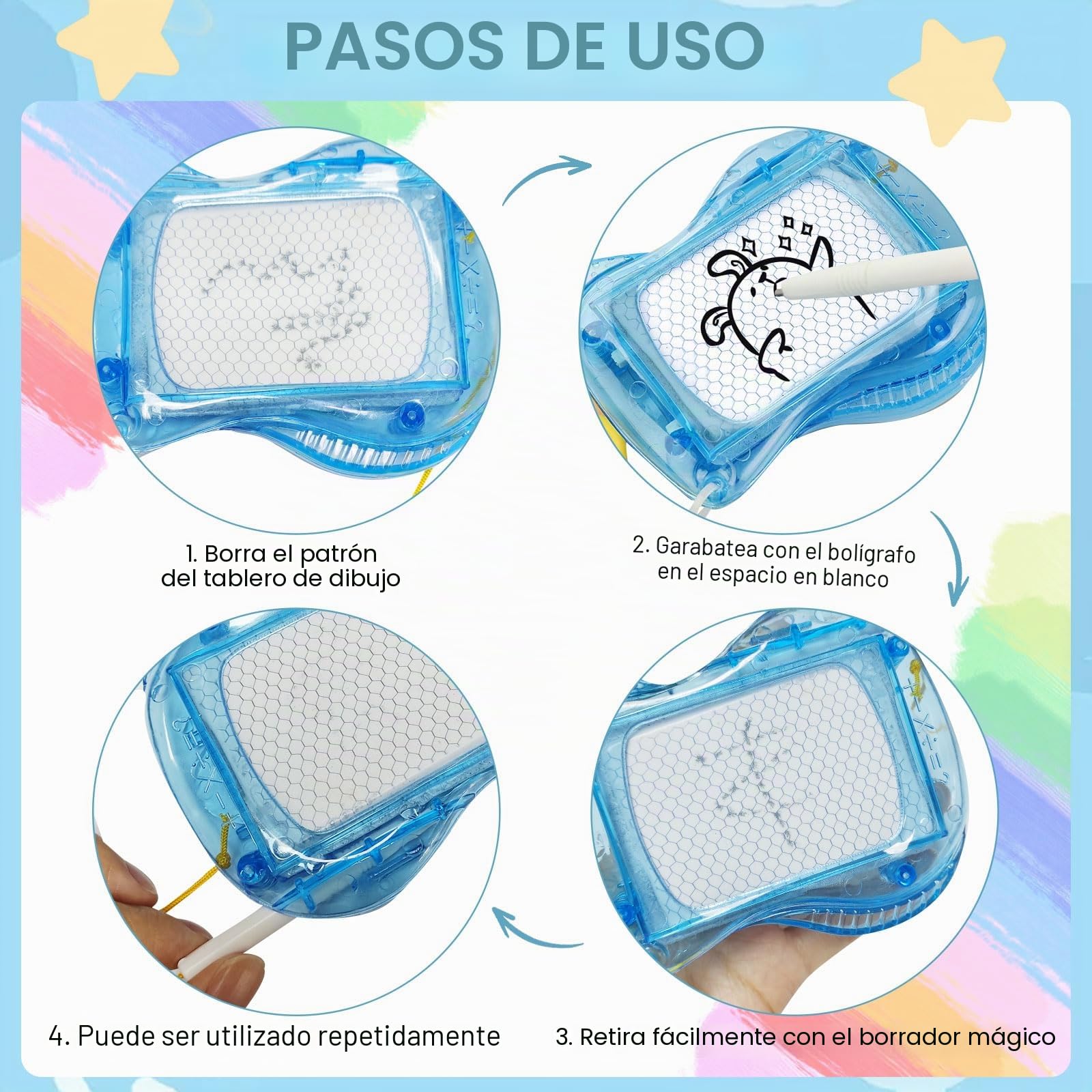 Mini pizarra mágica, 18 unidades, obsequio para cumpleaños infantiles, llavero para niños