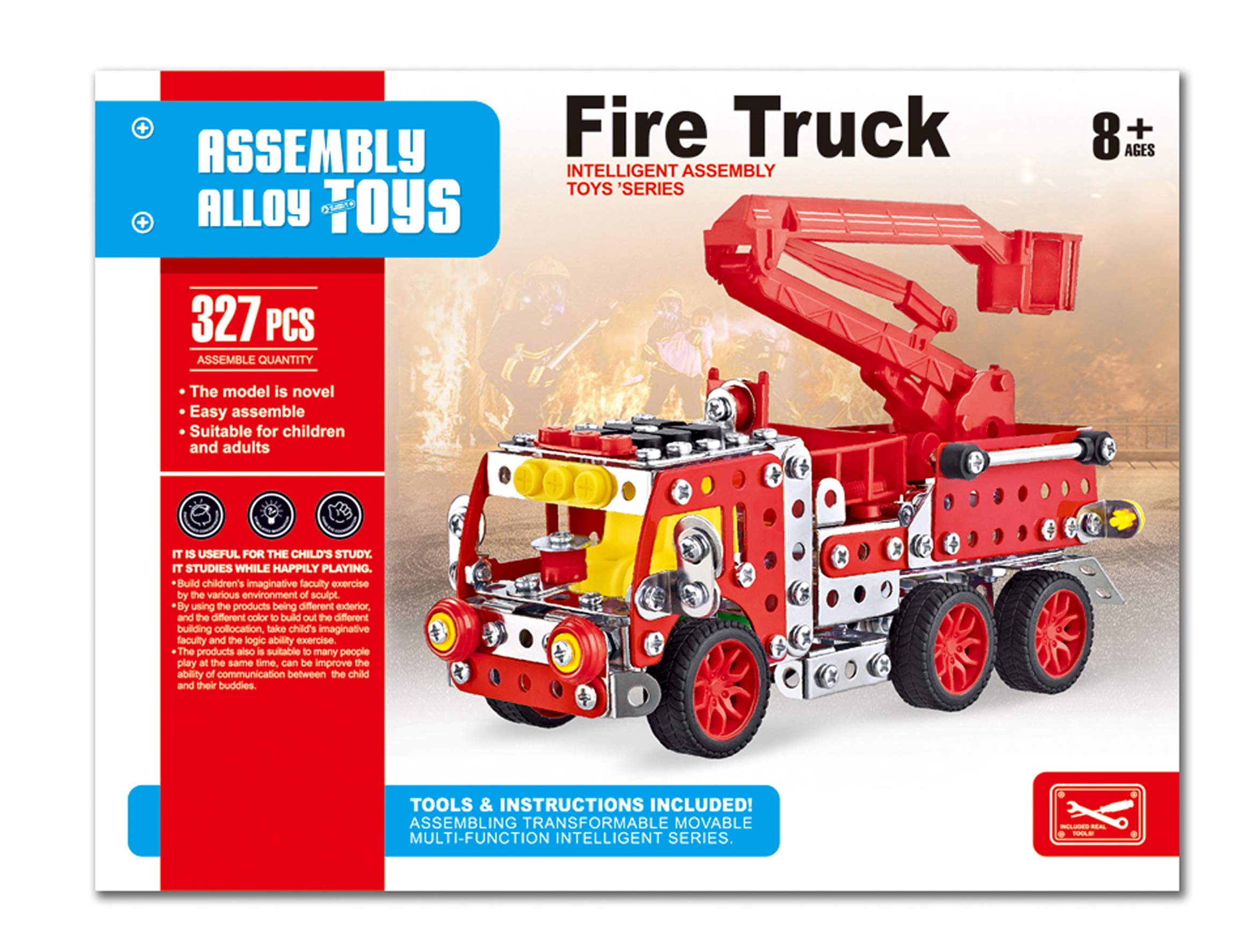 Atoz METAL MECHANIC FIRE ENGINE 327PCS