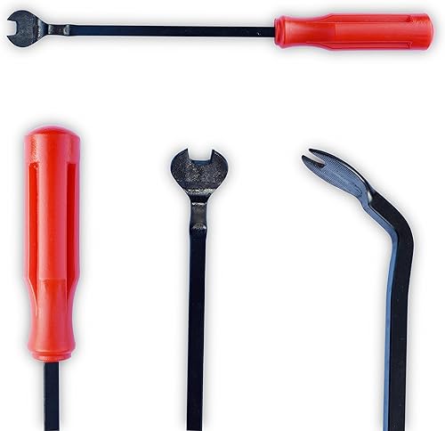 Miniatura 3 de homEdge Kits de 12 herramientas para la instalación de radio de automóvil, kit de eliminación de tapicería, juego de raspador de barra de palanca,