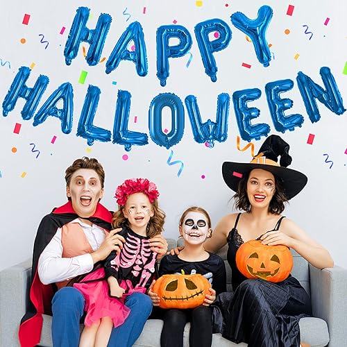 Vista 36 de 76pcs Happy Birthday Balloon Banner, Rose Gold Balloons Letters, Personalized 16" Mylar Foil Birthday Decorations include 2 Sets A- Z, 1 set Number