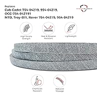 Vista 4 de MightyRugged 954-04219 Correa de repuesto de aramida resistente y 103.25 pulgadas para reemplazar piezas 754-04219, 954-042191, OCC-754-042191