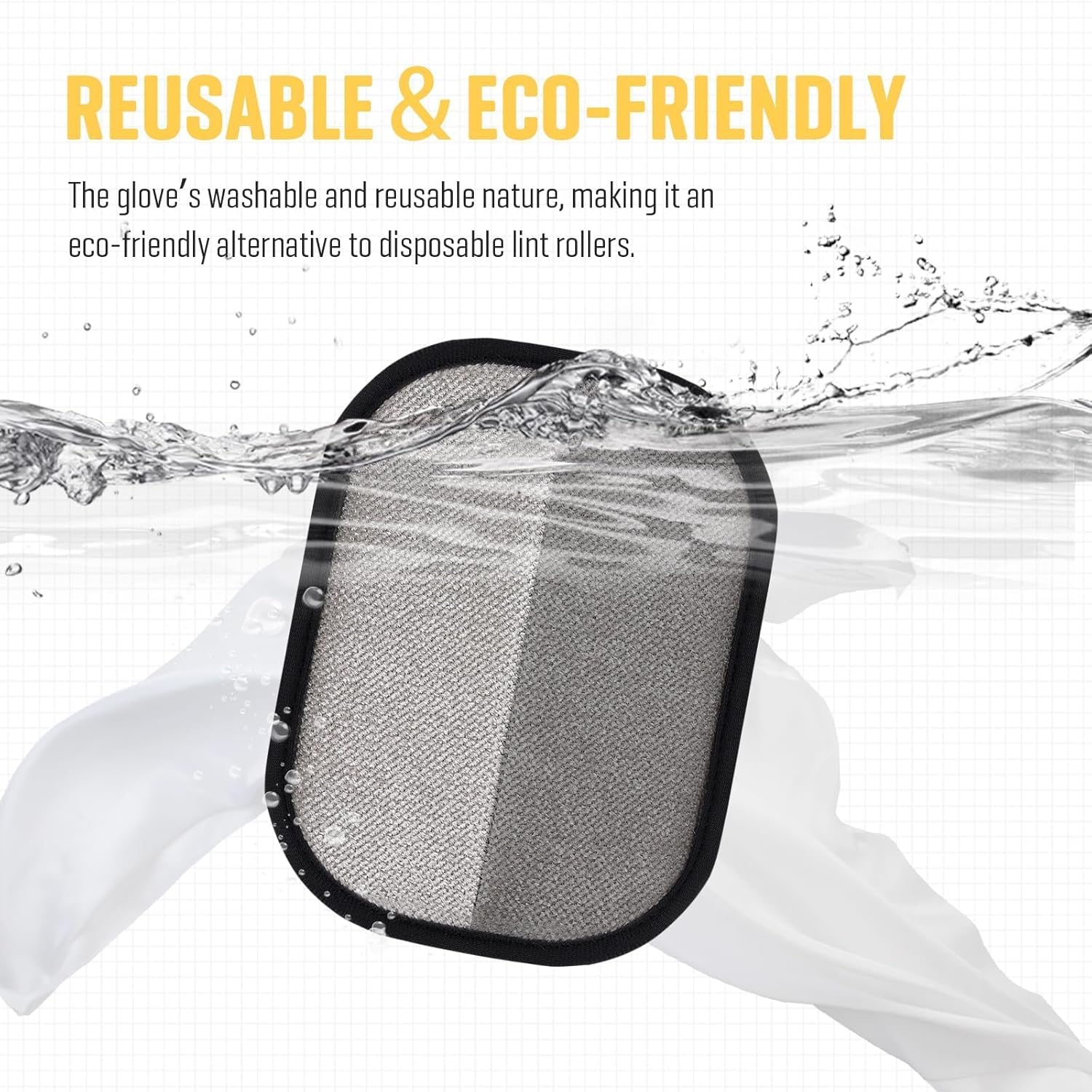 Double-Sided Pet Grooming Gloves - Electrostatic Hair Removal Tool, Cat & Dog Grooming (Plus size(2pcs)) - Image 8