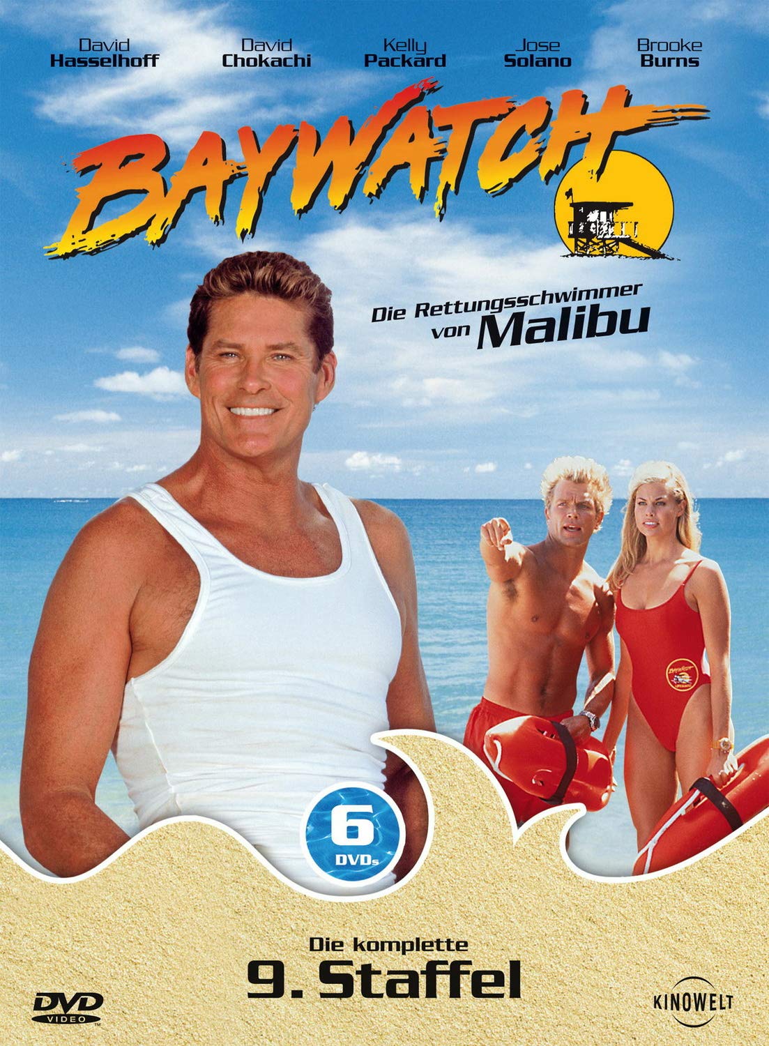 Baywatch - Die komplette 9. Staffel (6 DVDs): Amazon.de: David Hasselhoff,  David Chokachi, Kelly Packard, Jose Solano, Brooke Burns, David Hasselhoff,  ...