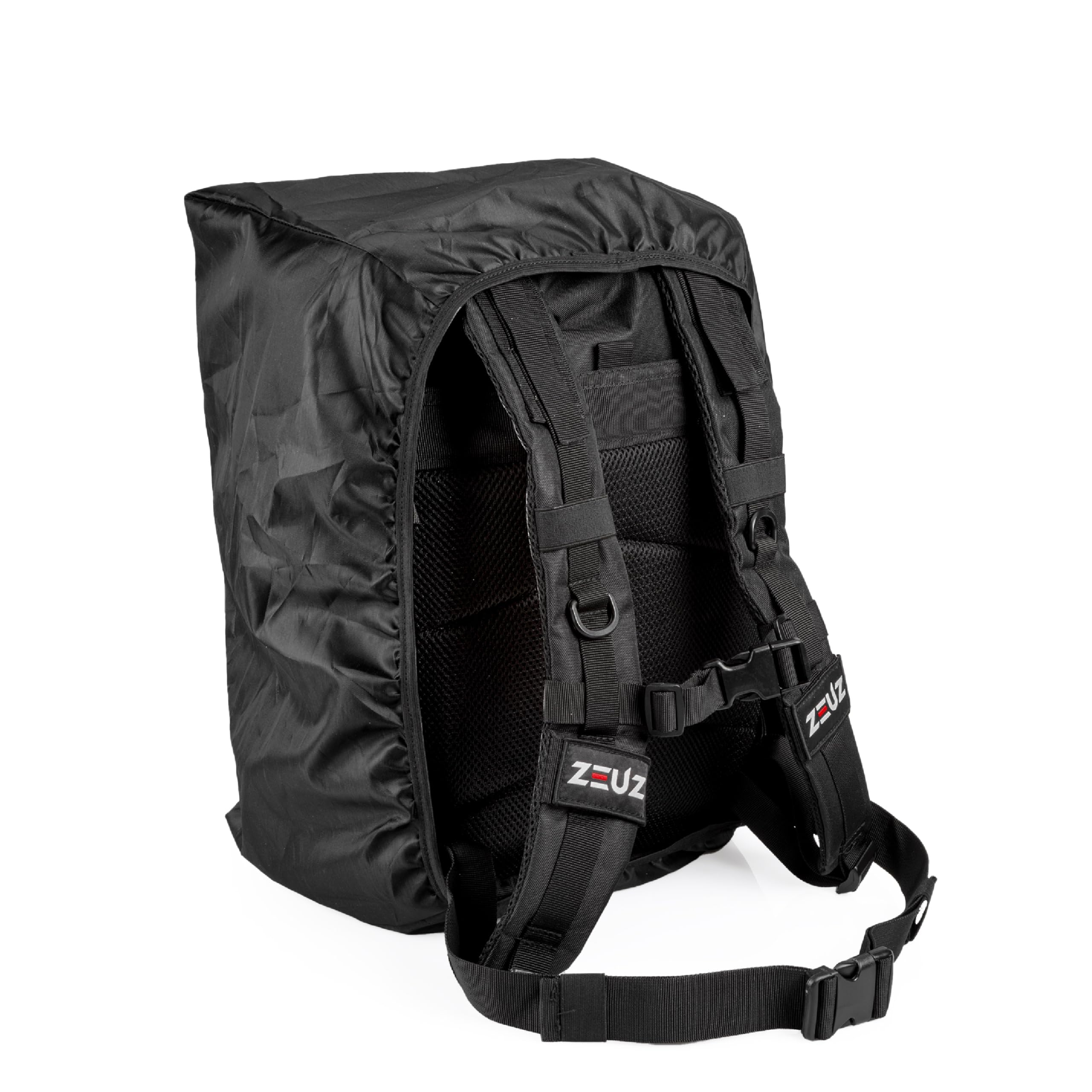 ZEUZ 45 Liter Rucksack Herren & Damen - Sporttasche - Taktischer Militär Backpack mit Waserdicht Abdeckung - CrossFit, Fitness, Gym, Sport & Wandern Bag - Outdoor MOLLE Wanderrucksack