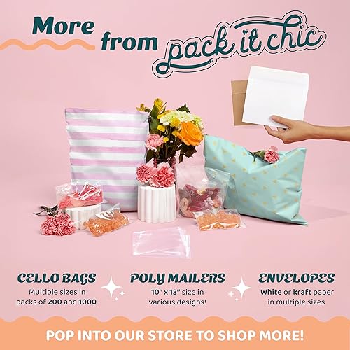 Miniatura 8 de Pack It Chic - Sobres de 4 x 6 pulgadas (250 unidades) sobres Kraft A6 para invitaciones, postales, bodas, fotos, cartas y papeles - 4 34 x 6 12