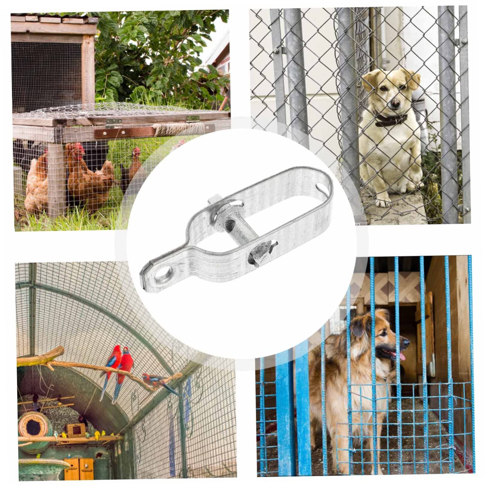 Ciieeo 3 Set Tenditore Al Carbonio Per Tensionatori Per Filo Ferro Per Giardino Antenne E Ropes 10 Pezzi * 3