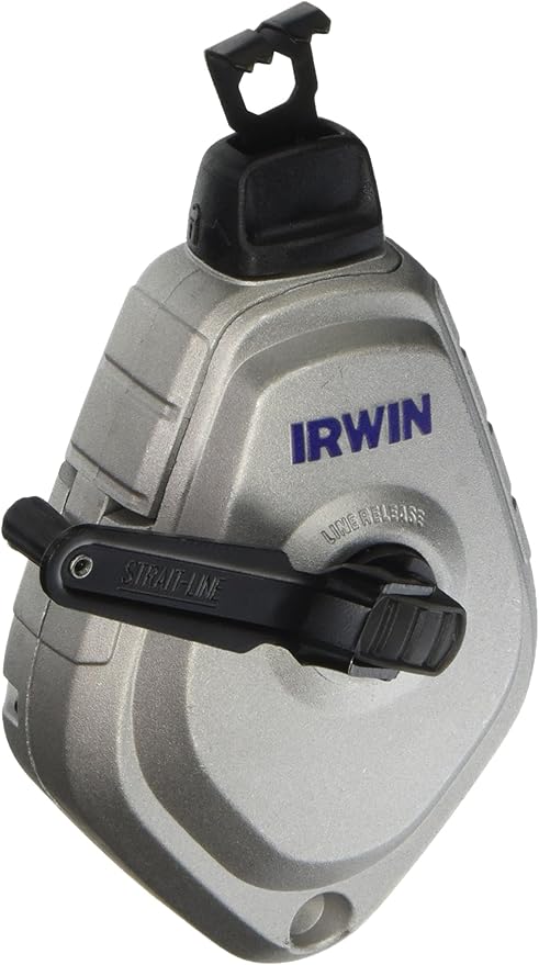 IRWIN Tools STRAIT-LINE Chalk Line, Mach6 Reel, 100-Inch (1932877)