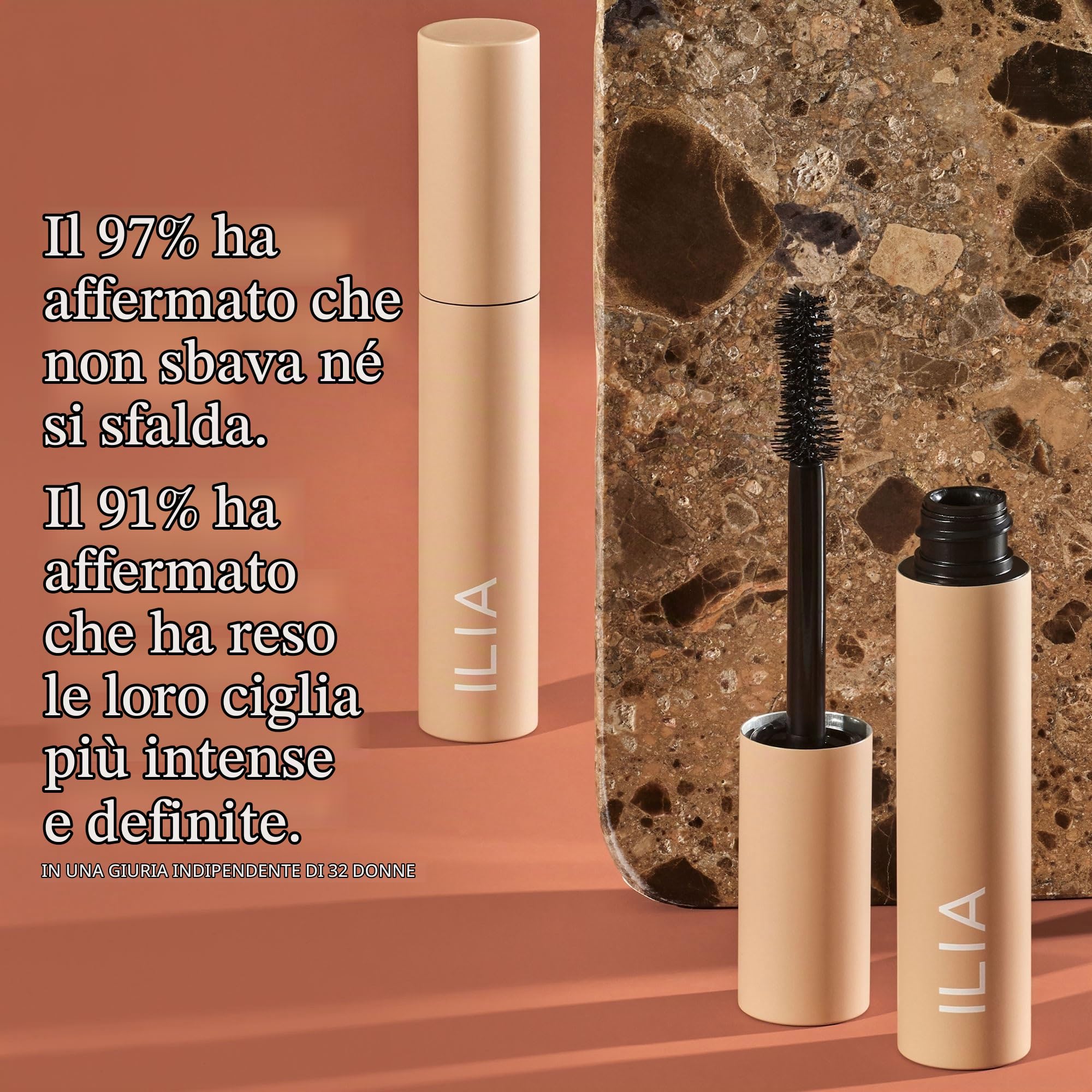 Ilia Beauty | Mascara volumizzante più pieno | 4 ml