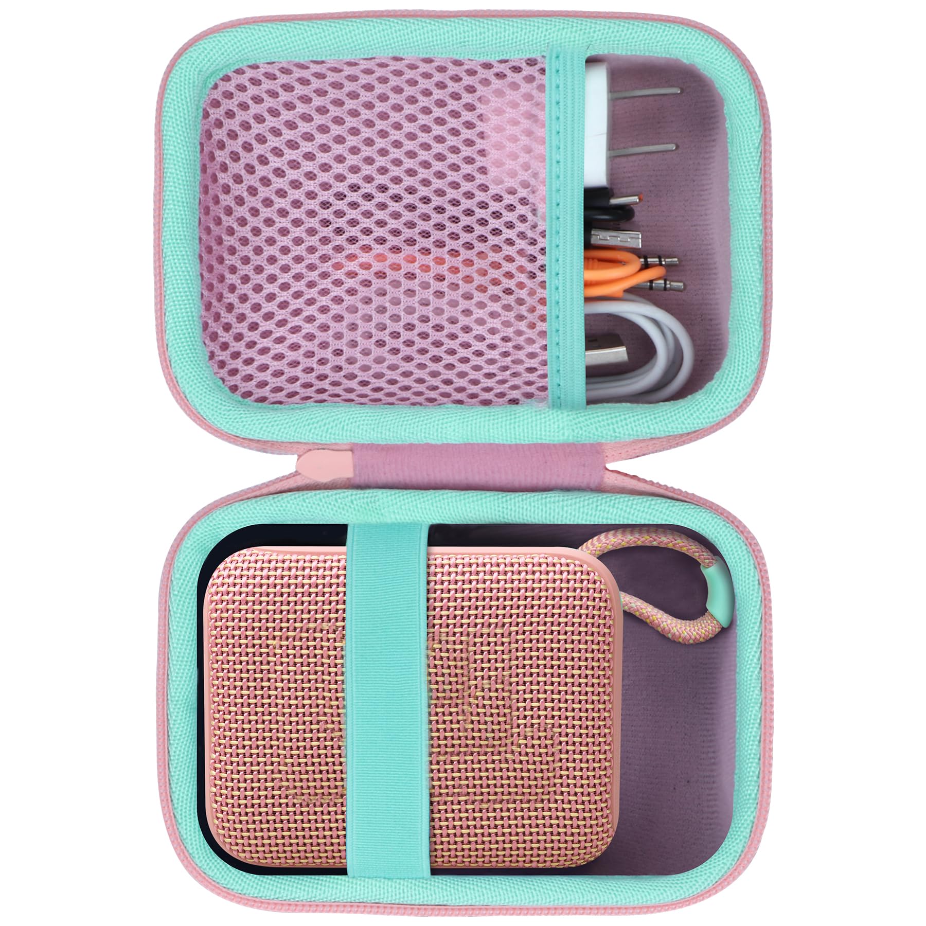 Lebakort Hard Case Compatible with JBL GO 4 GO 3 Portable Speaker