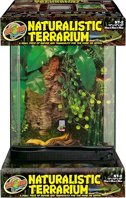 Terrario Exo Terra per Rettili e Anfibi con Ventilazione Naturale