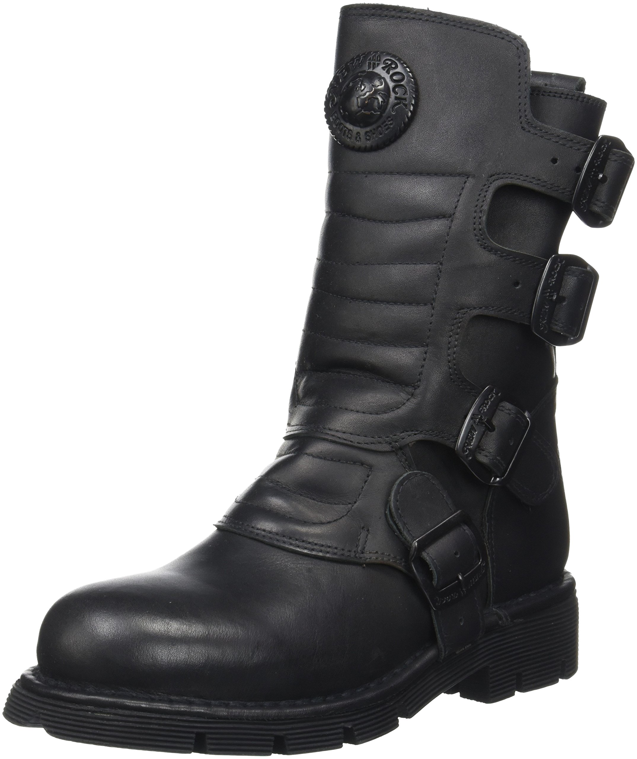 New Rock M-373x-s6 Stivaletti BikerUnisex - Adulto